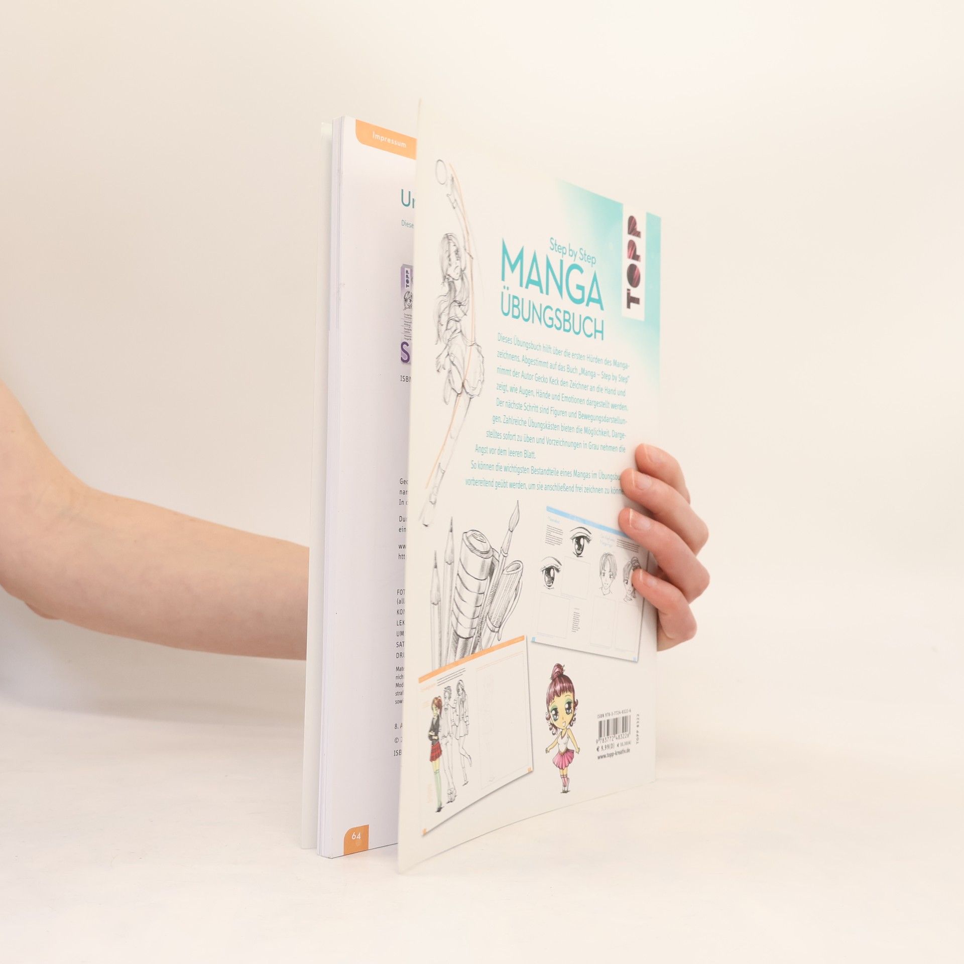 Gecko Keck Step by step Manga Übungsbuch