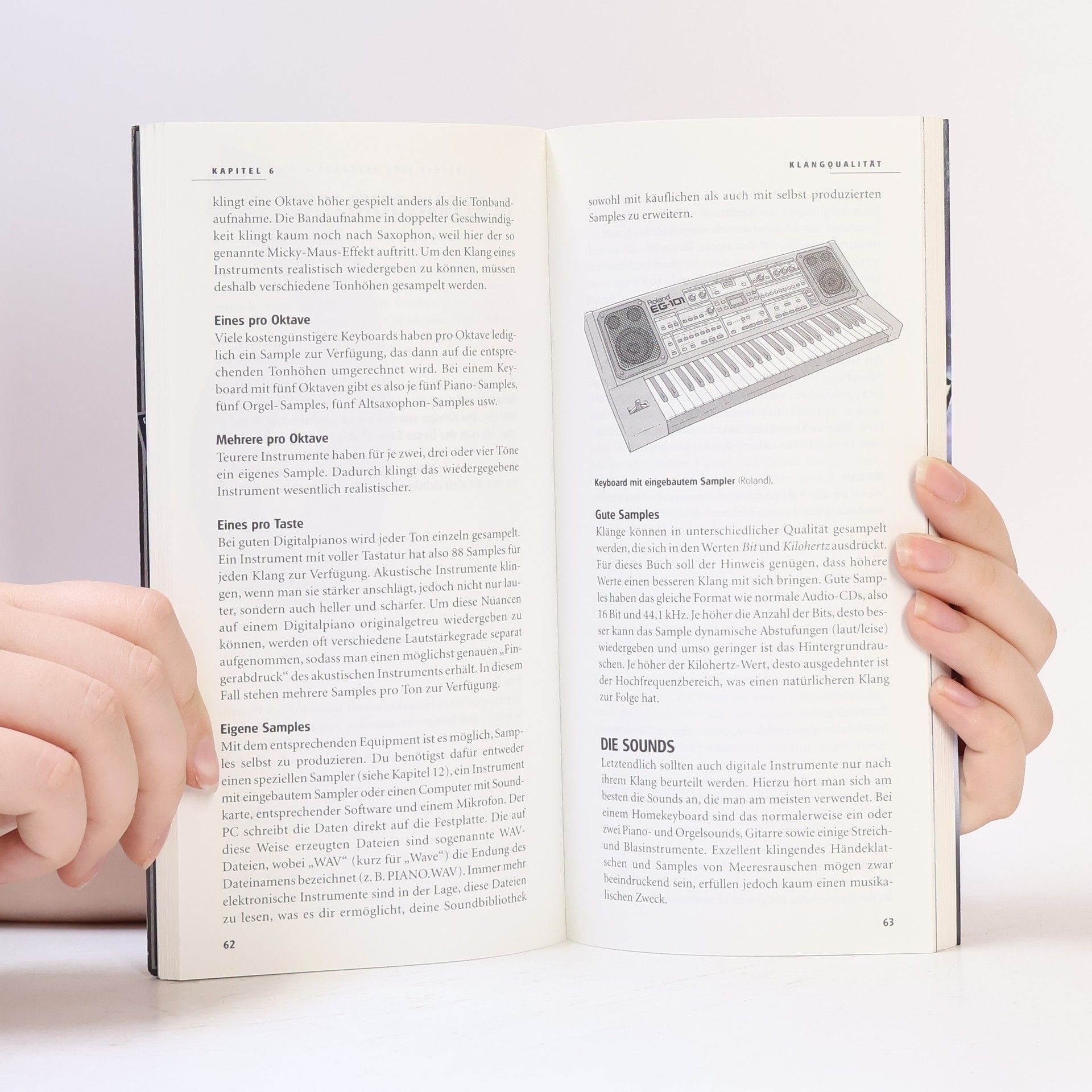 Hugo Pinksterboer Pocket-Info Keyboard und Digital-Piano