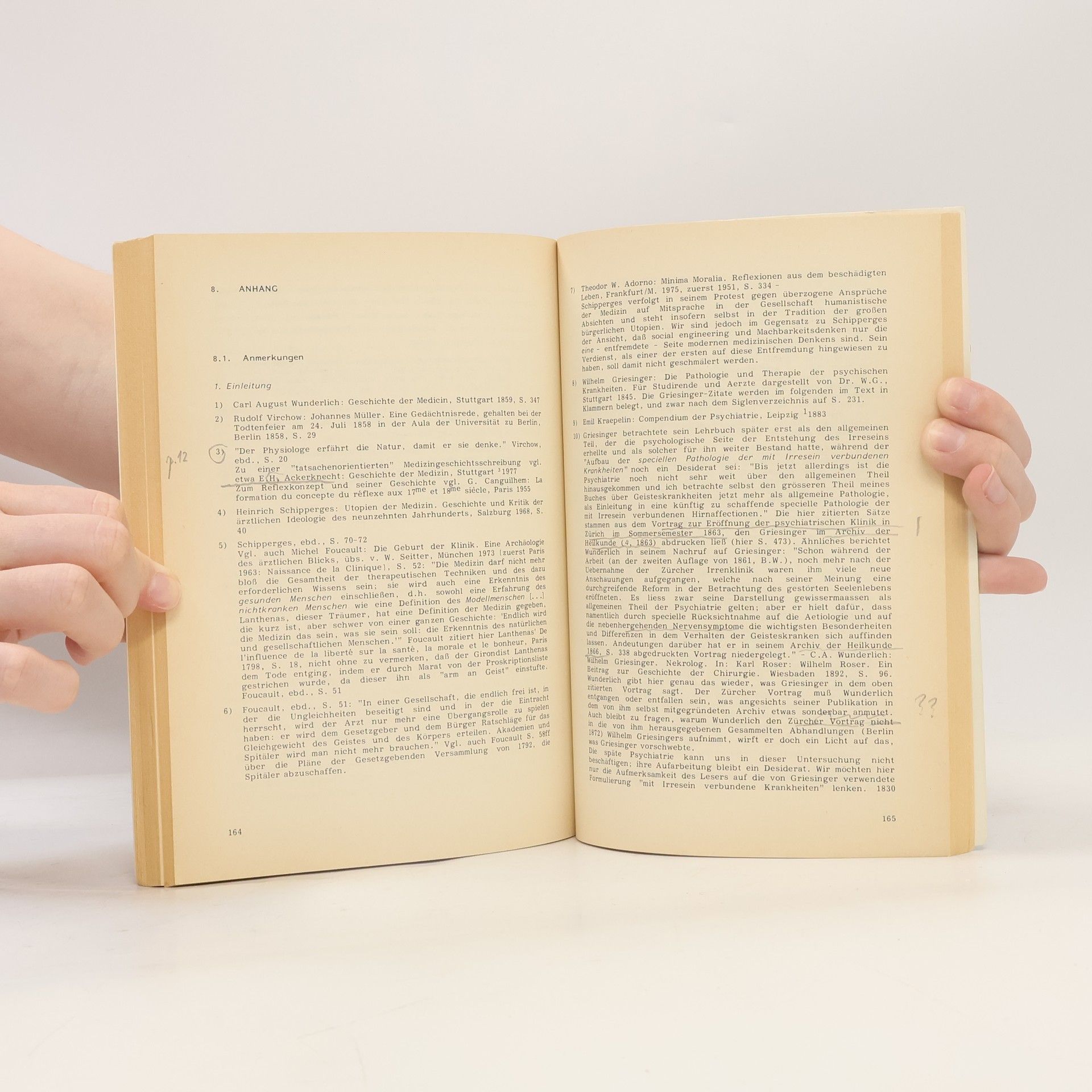 Bettina Wahrig-Schmidt Der junge Wilhelm Griesinger im Spannungsfeld zwischen Philosophie und Physiologie