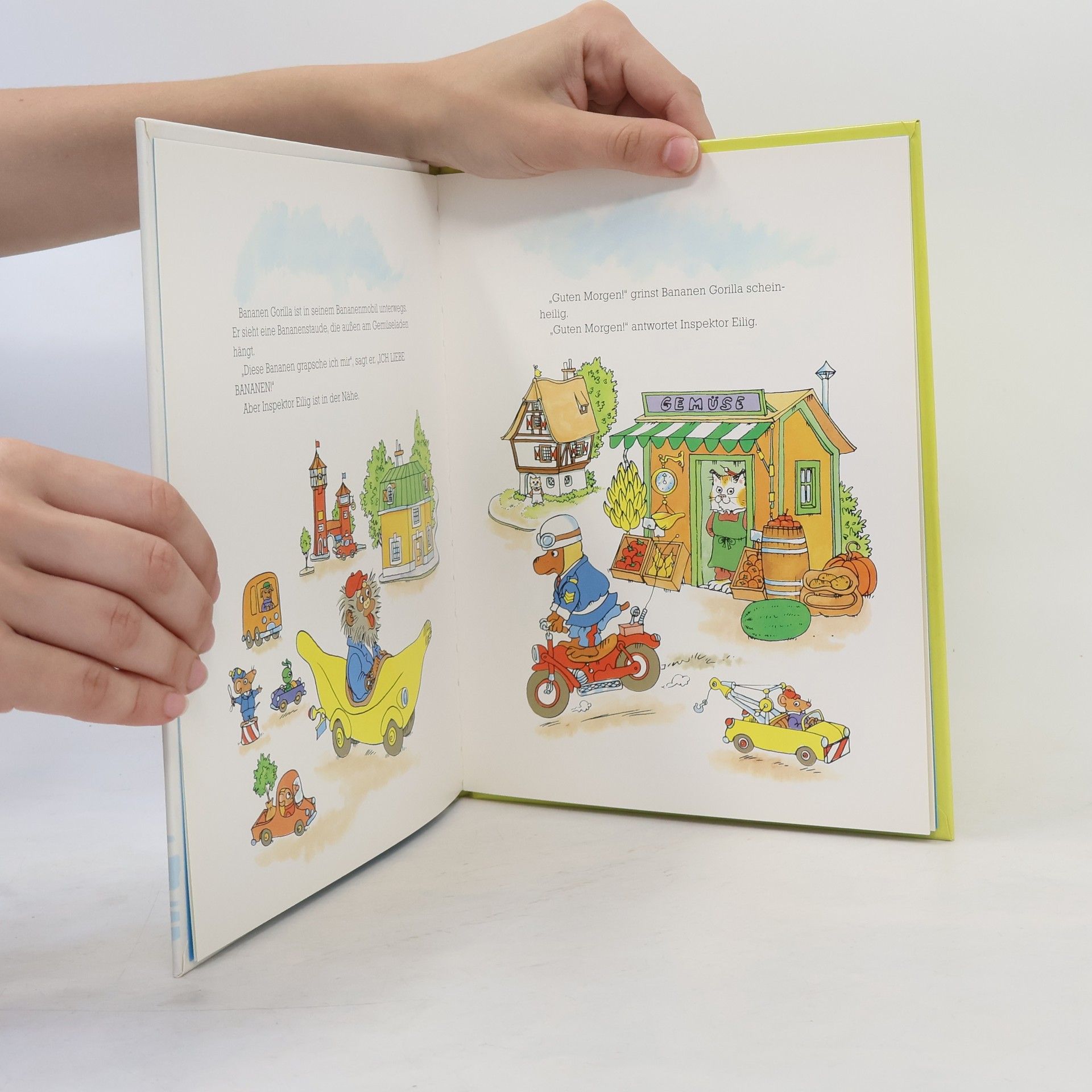 Richard Scarry Die schwimmenden Bananen