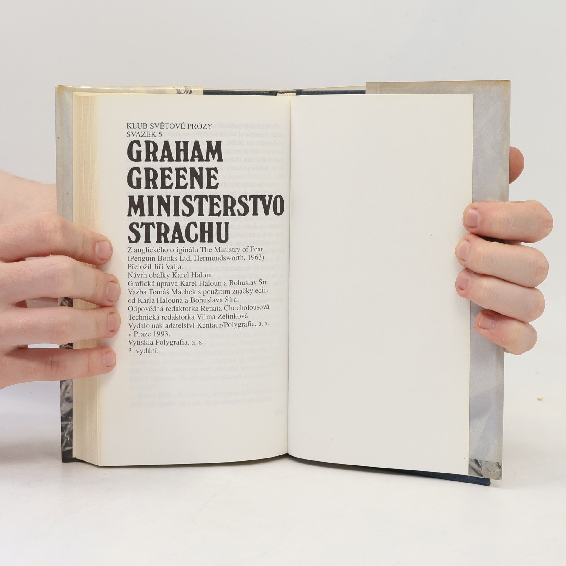 Graham Greene Ministerstvo strachu