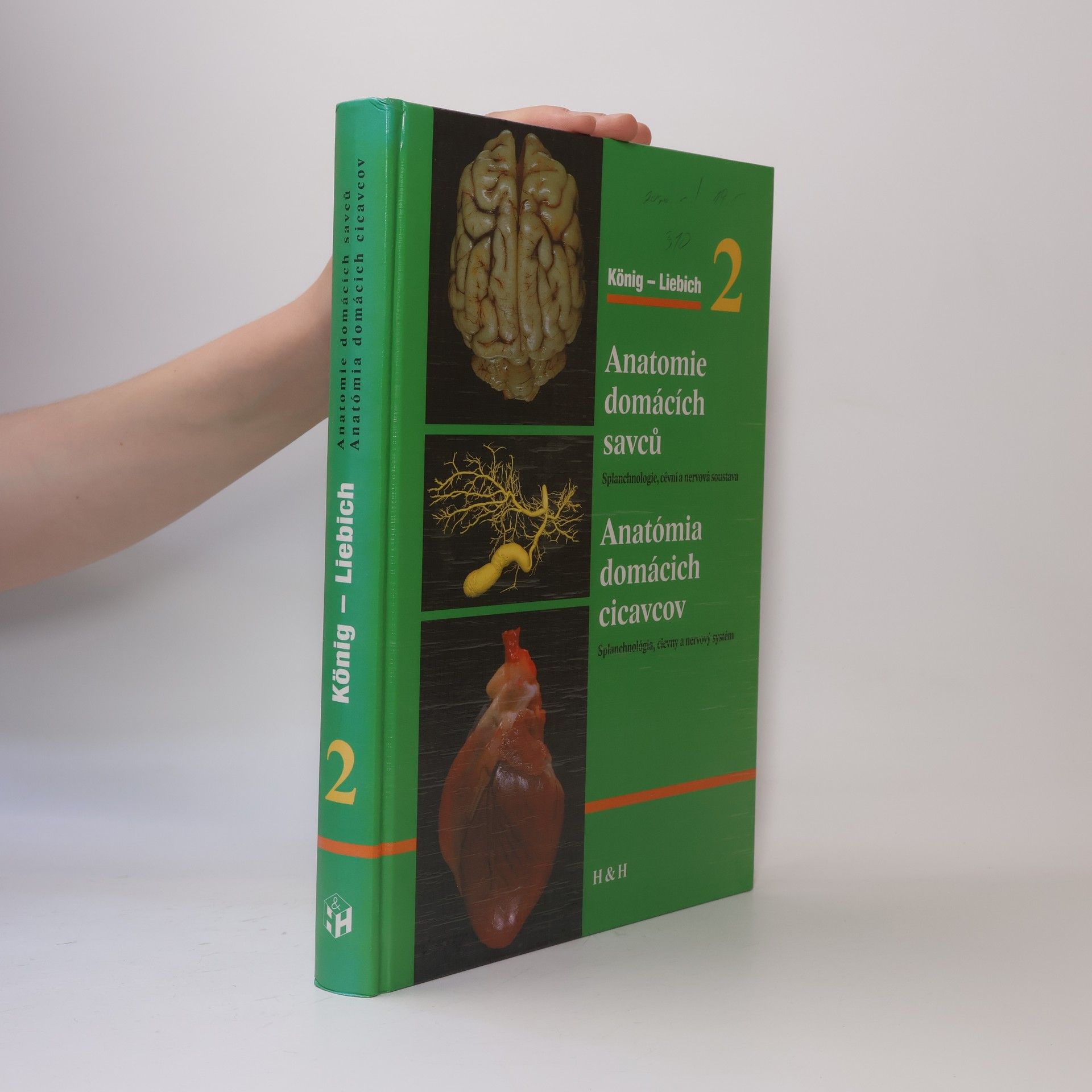 Horst Erich König Anatomie domácích savců 2. Anatómia domácich cicavcov 2