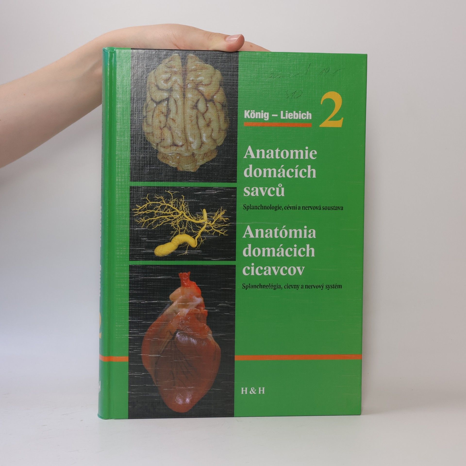Horst Erich König Anatomie domácích savců 2. Anatómia domácich cicavcov 2