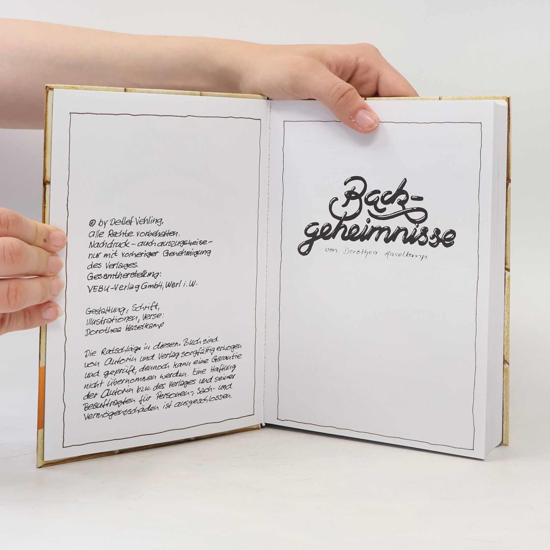 Dorothea Haselkamp Dorothea's Backgehemnisse