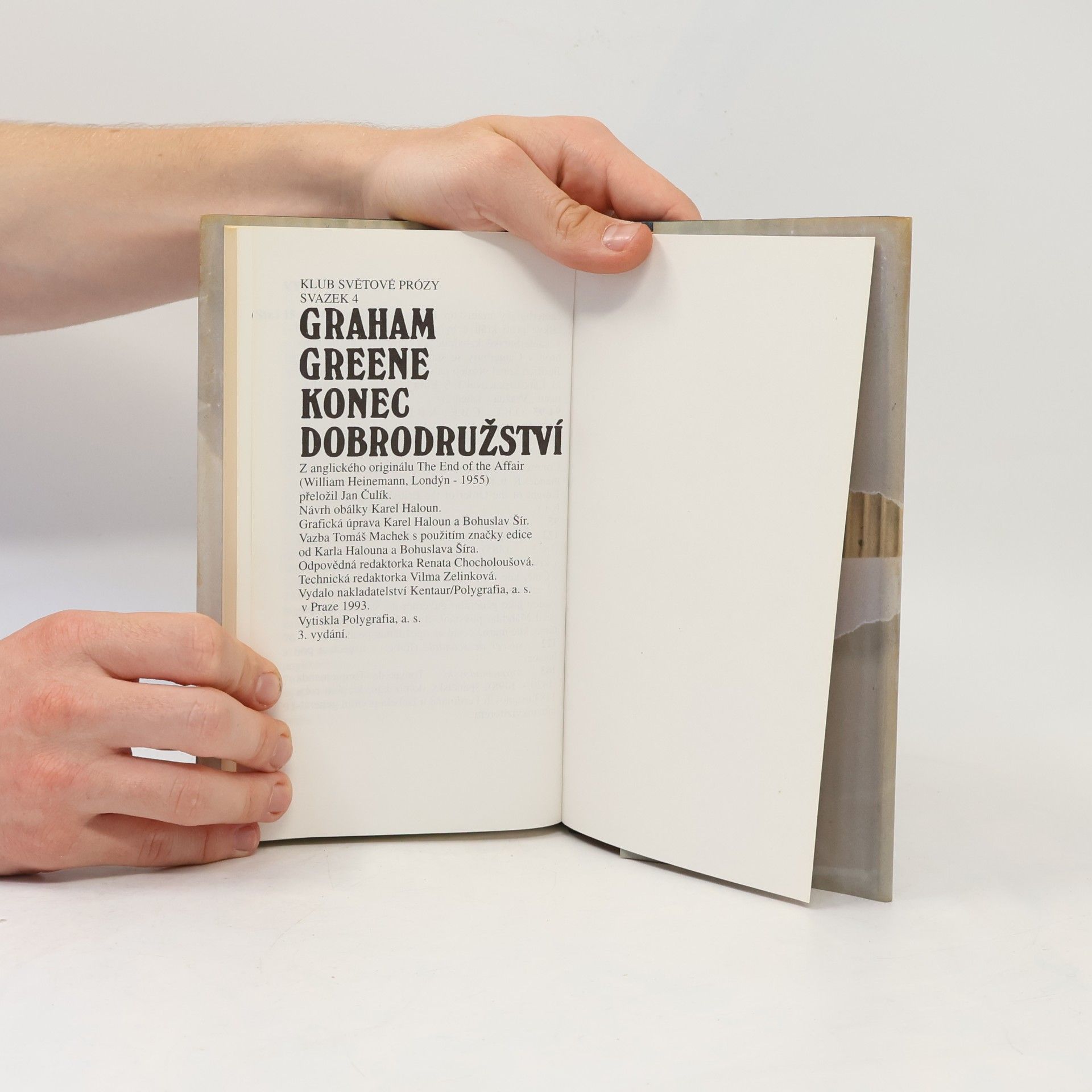 Graham Greene Konec dobrodružství