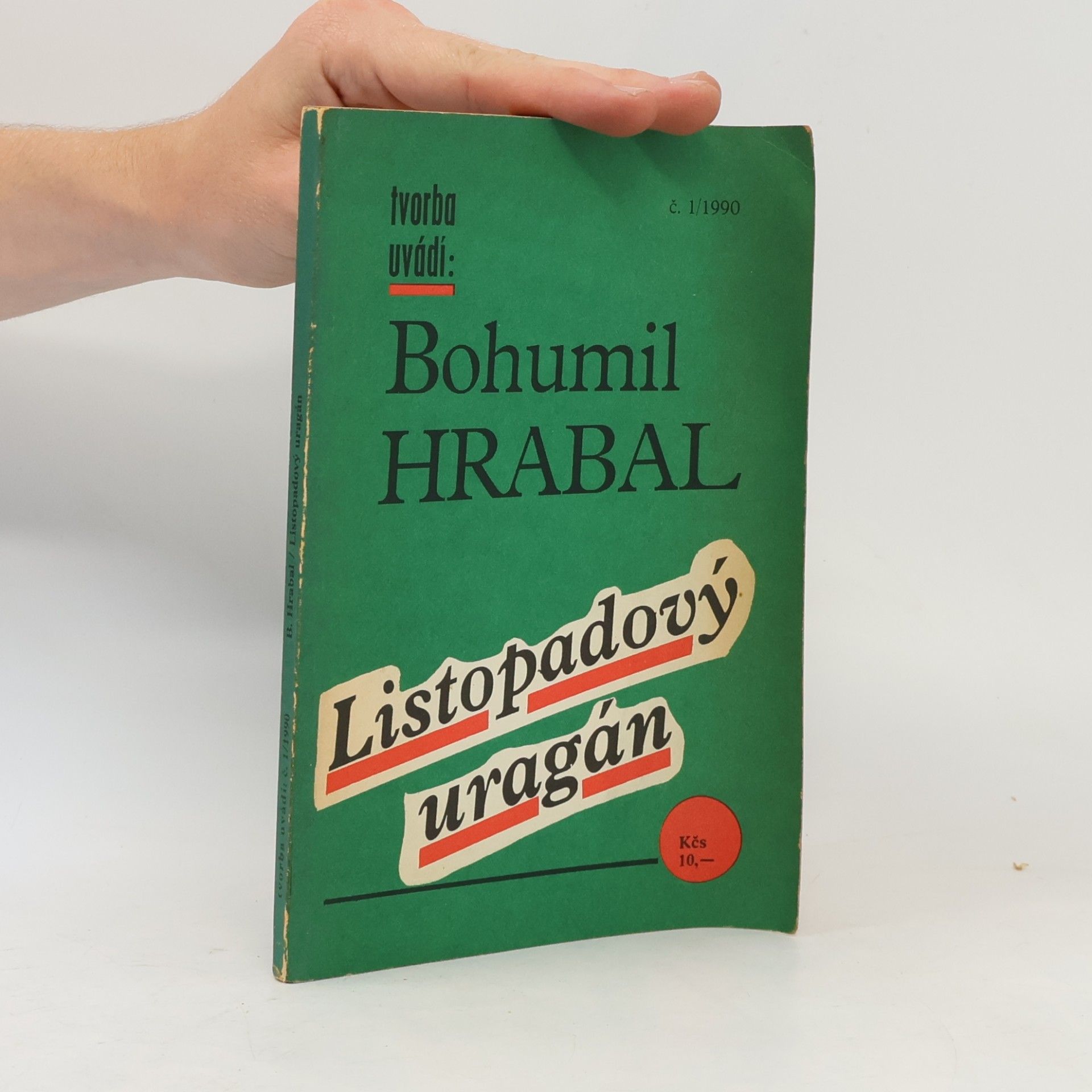 Bohumil Hrabal Listopadový uragán