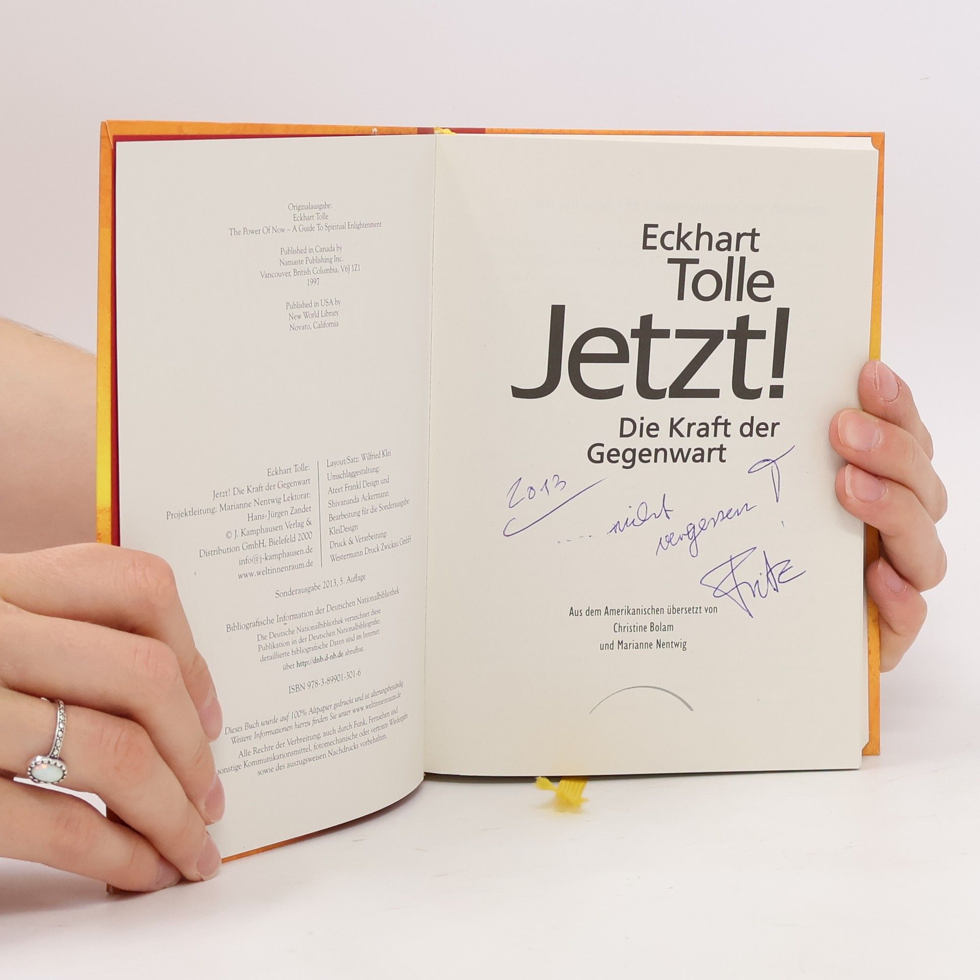 Eckhart Tolle Jetzt! Die Kraft der Gegenwart