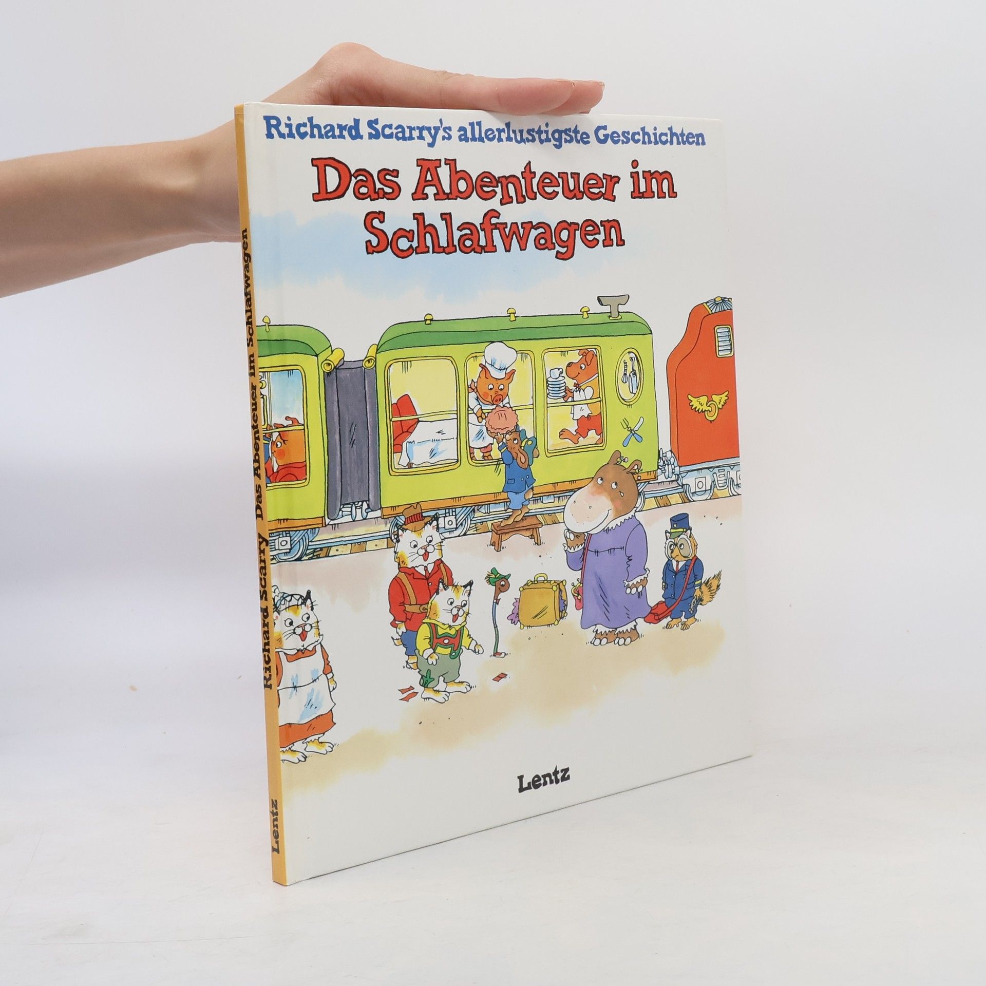 Richard Scarry Das Abenteuer im Schlafwagen