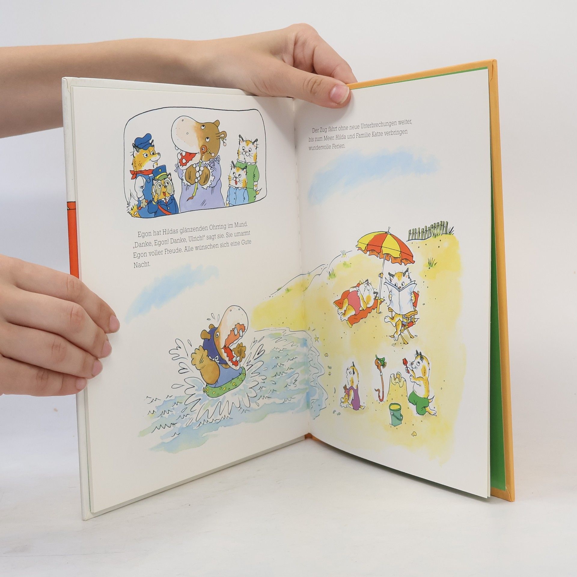 Richard Scarry Das Abenteuer im Schlafwagen