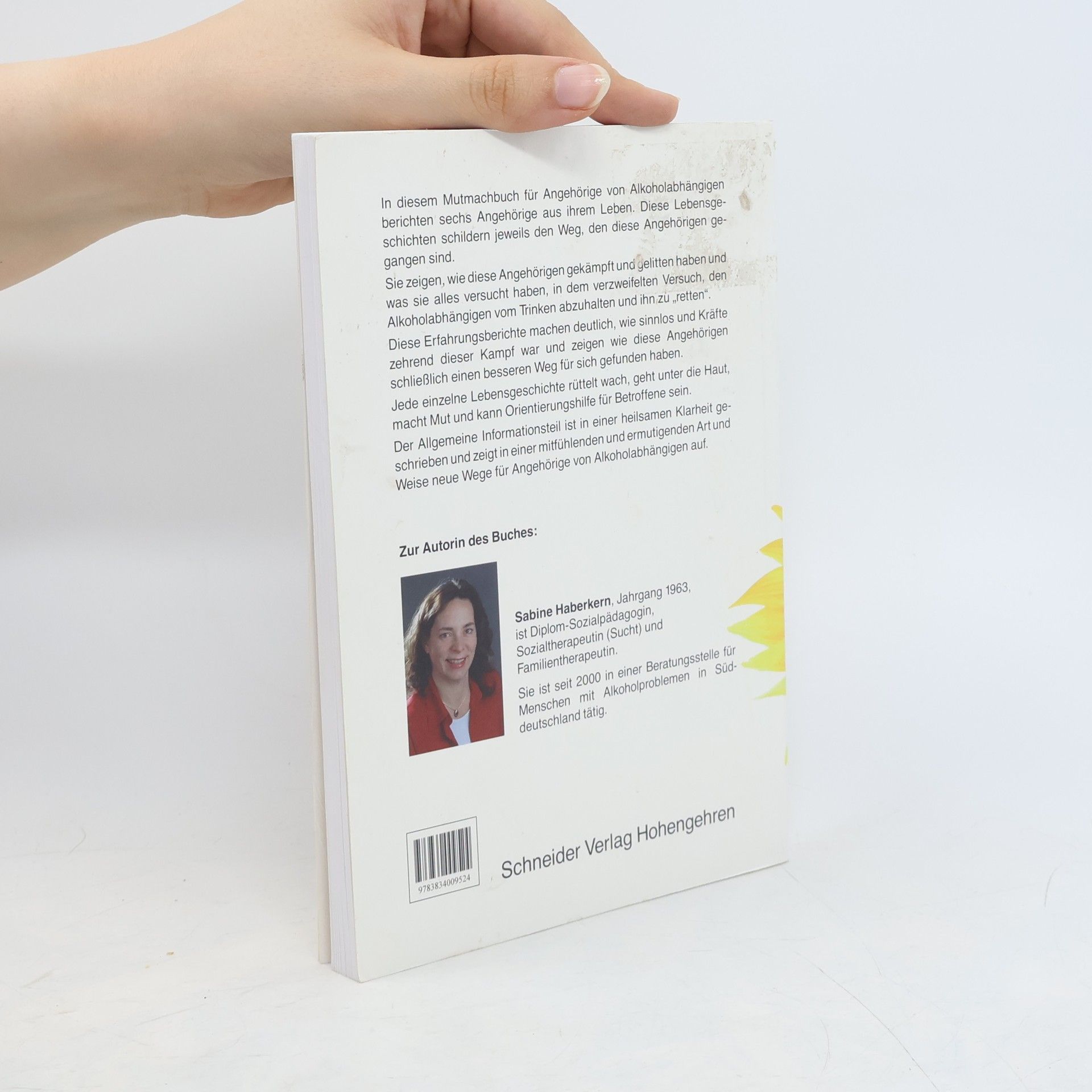 Sabine Haberkern Mutmachbuch für Angehörige von Alkoholabhängigen