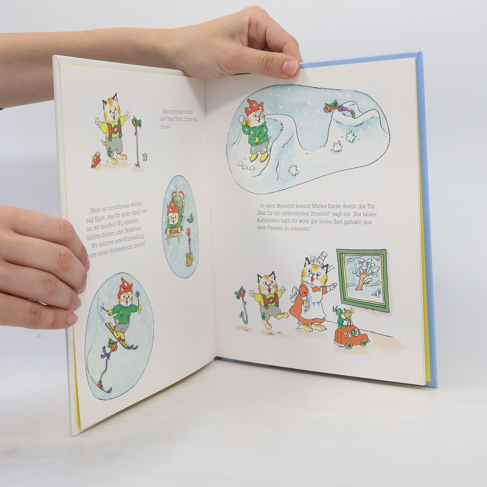 Richard Scarry Die Überraschung im Schneesturm
