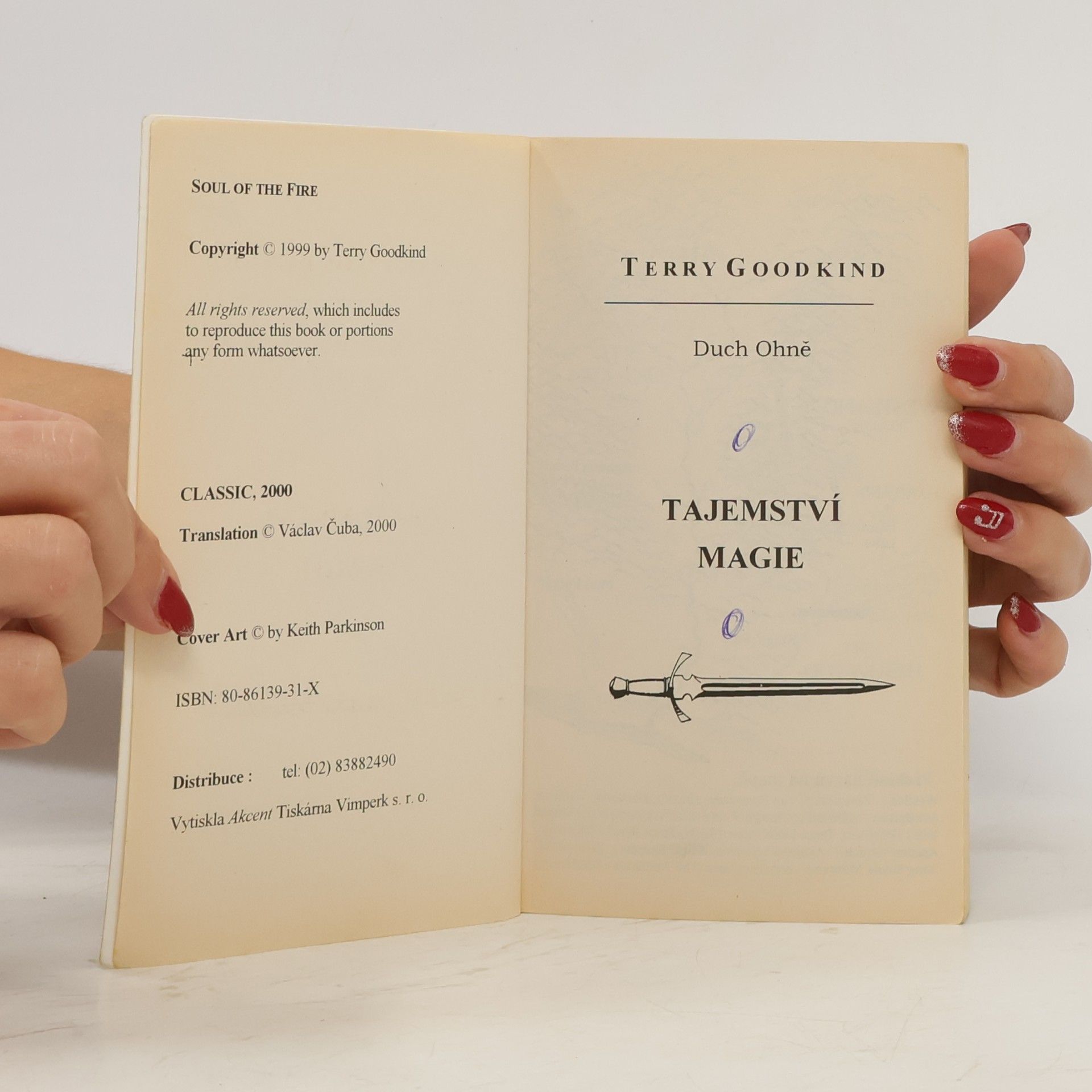 Terry Goodkind Duch ohně. Tajemství magie