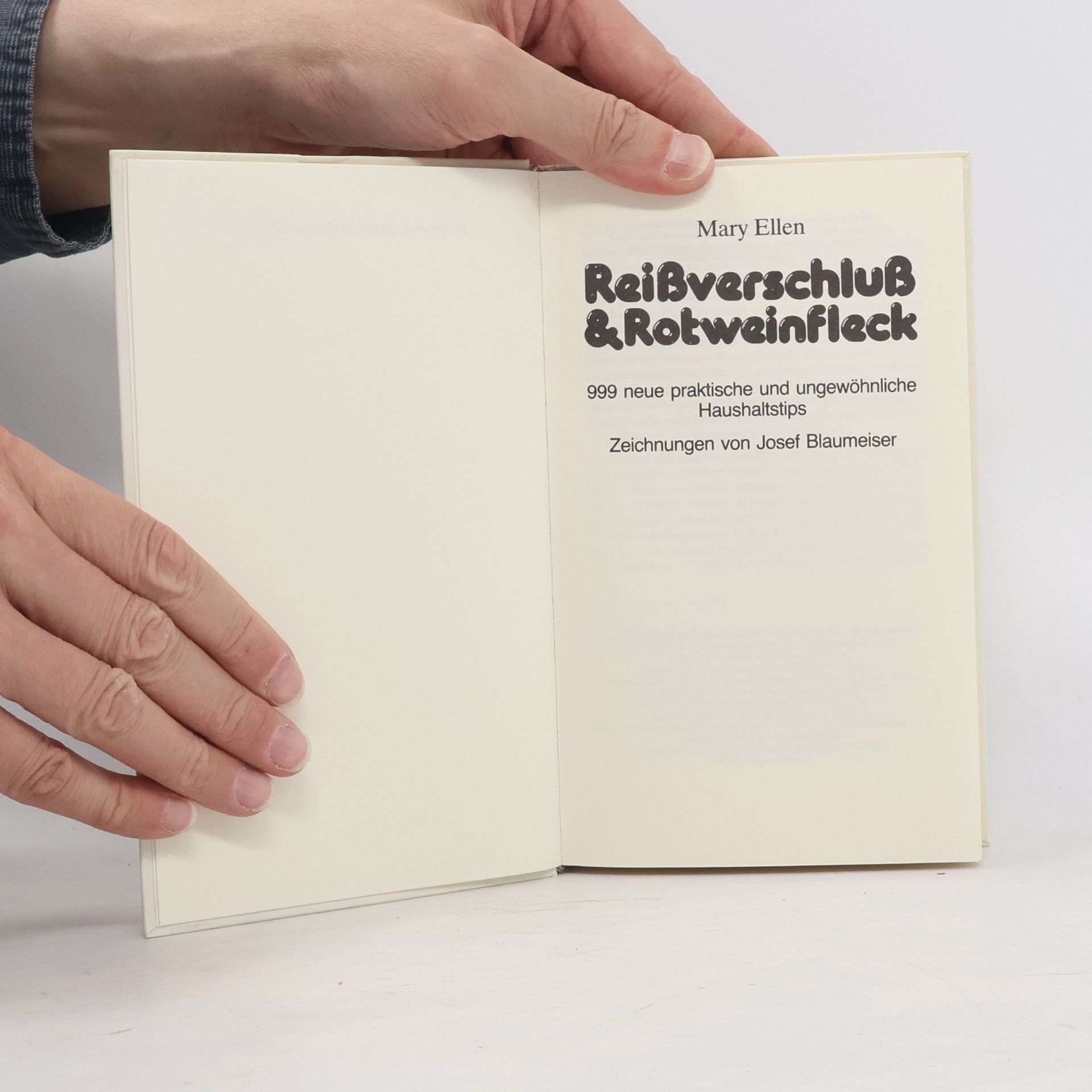 Marry Ellen Reißverschluß & Rotweinfleck
