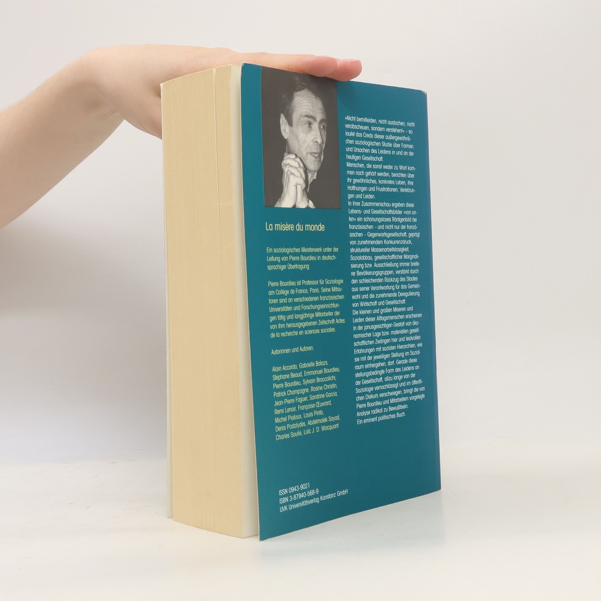 Pierre Bourdieu Das Elend der Welt