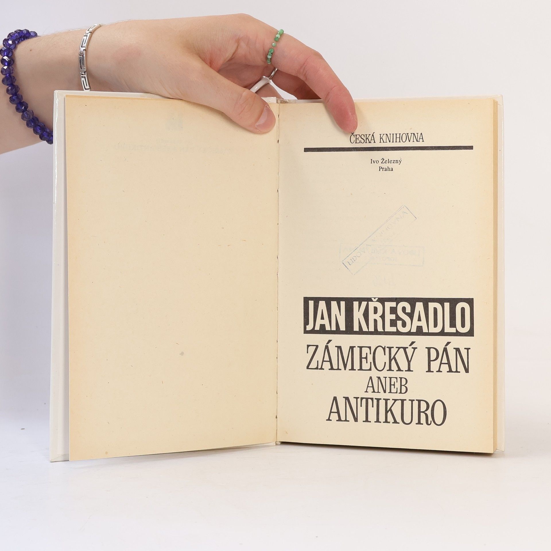 Jan Křesadlo Zámecký pán aneb Antikuro