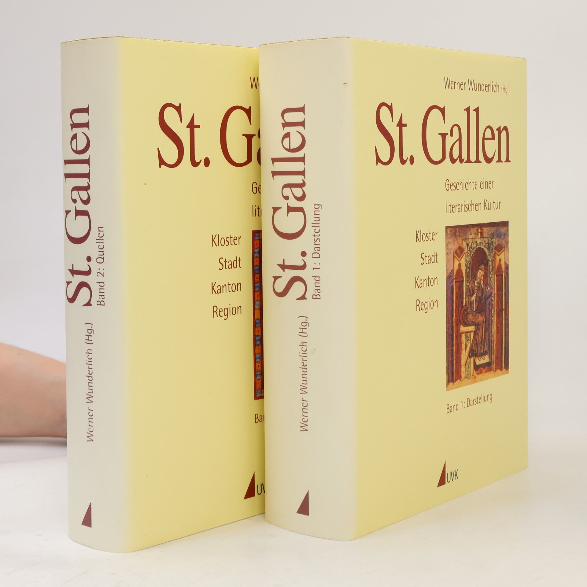 Werner Wunder St. Gallen. Geschichte einer literarischen Kultur 1,2