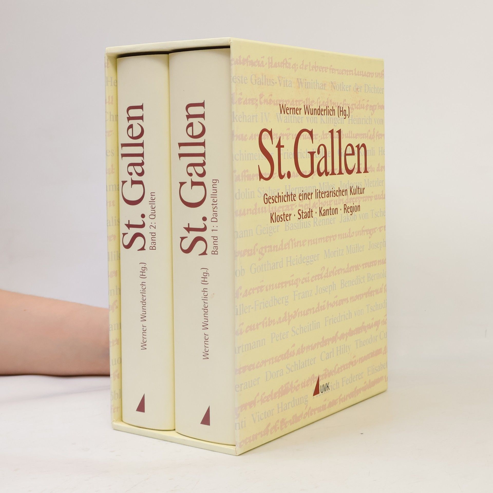 Werner Wunder St. Gallen. Geschichte einer literarischen Kultur 1,2