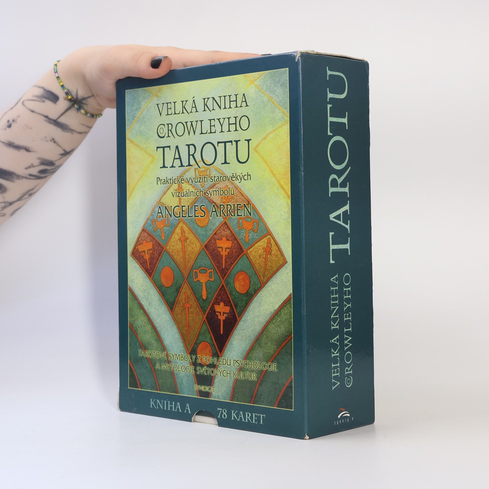 Autores varios Velká kniha Crowleyho Tarotu (kniha + karty)