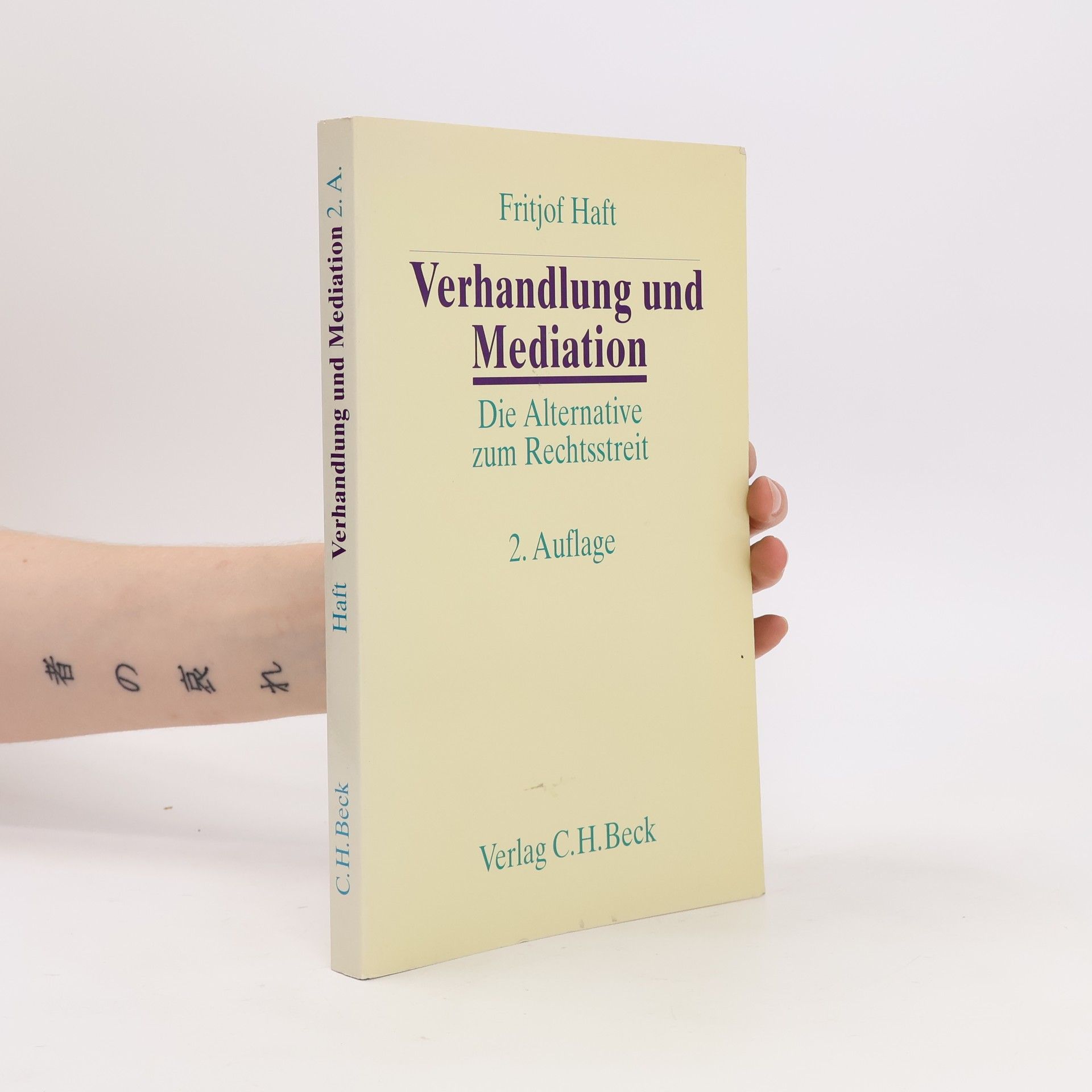 Fritjof Haft Verhandlung und Mediation