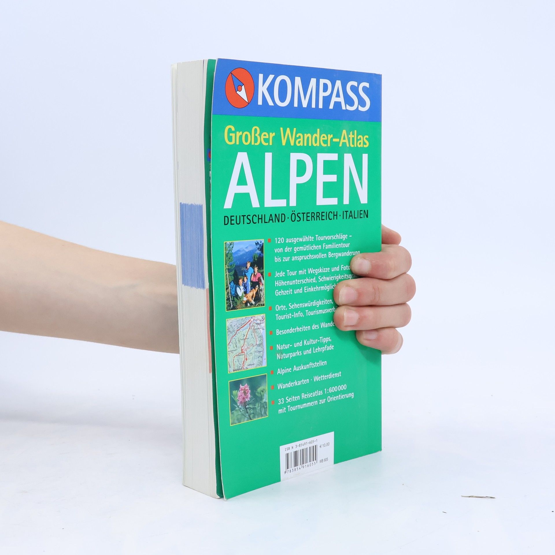 Collectif d'auteurs Grosser Wander-Atlas. Alpen
