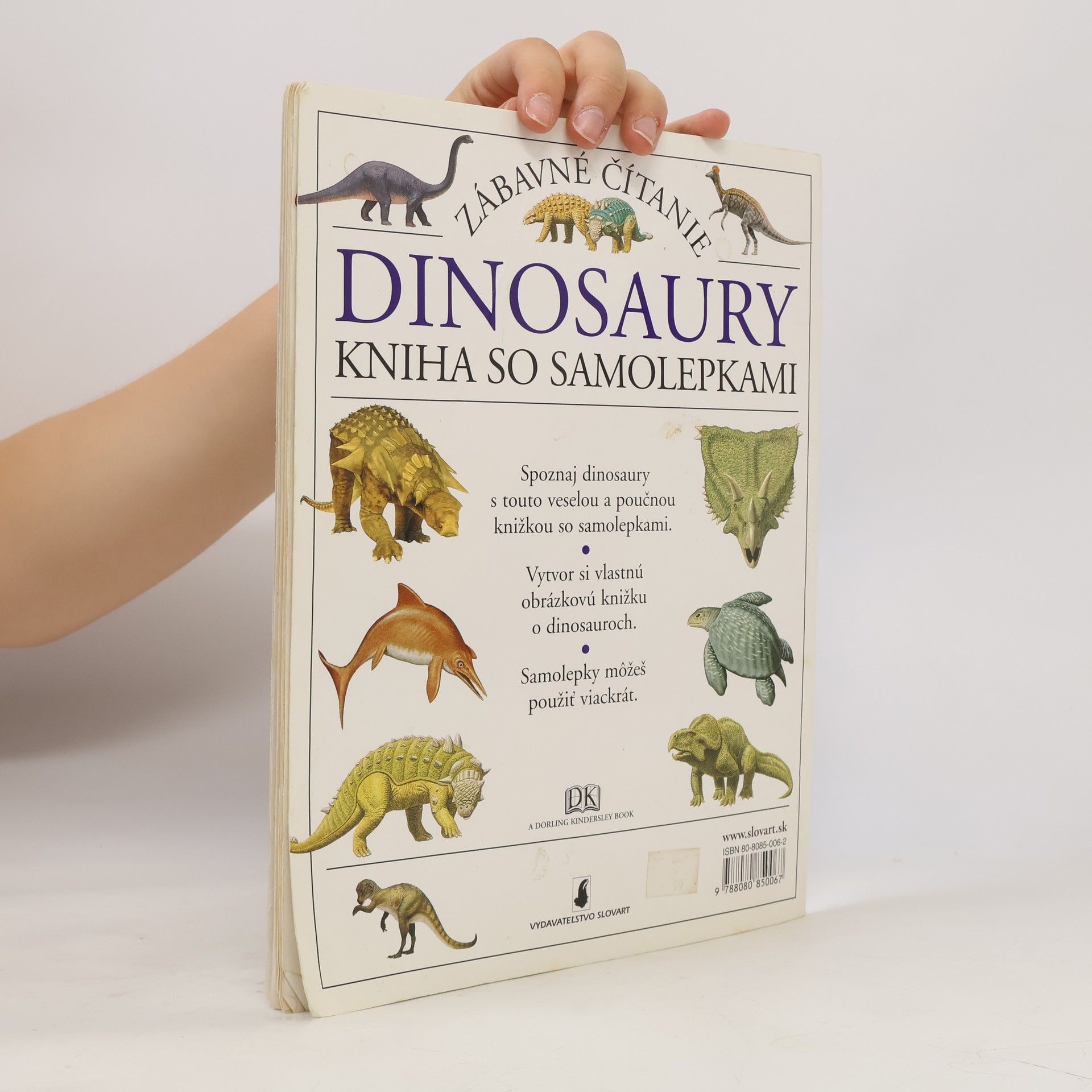 Various authors Dinosaury. Kniha so samolepkami