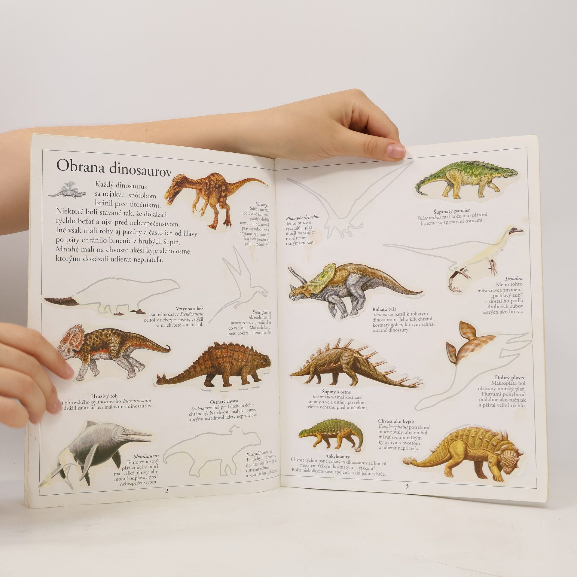 Various authors Dinosaury. Kniha so samolepkami