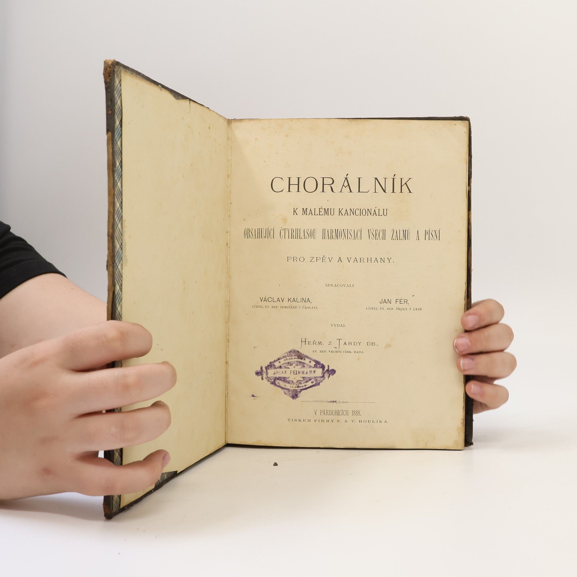 Kalina Václav Chorálník k malému kancionálu