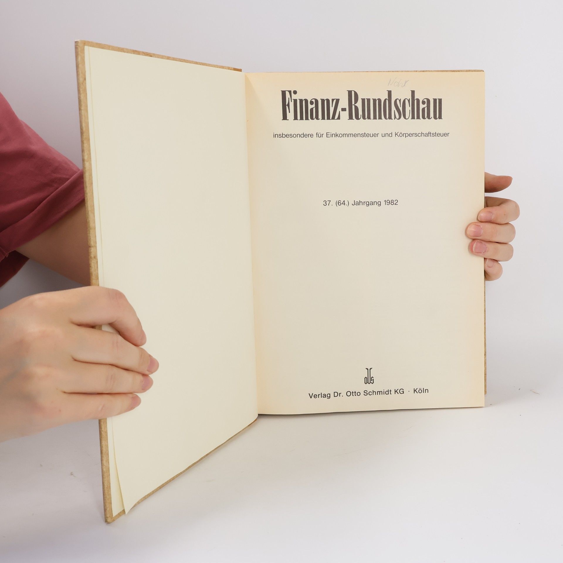 AA.VV. Finanz-Rundschau 1982
