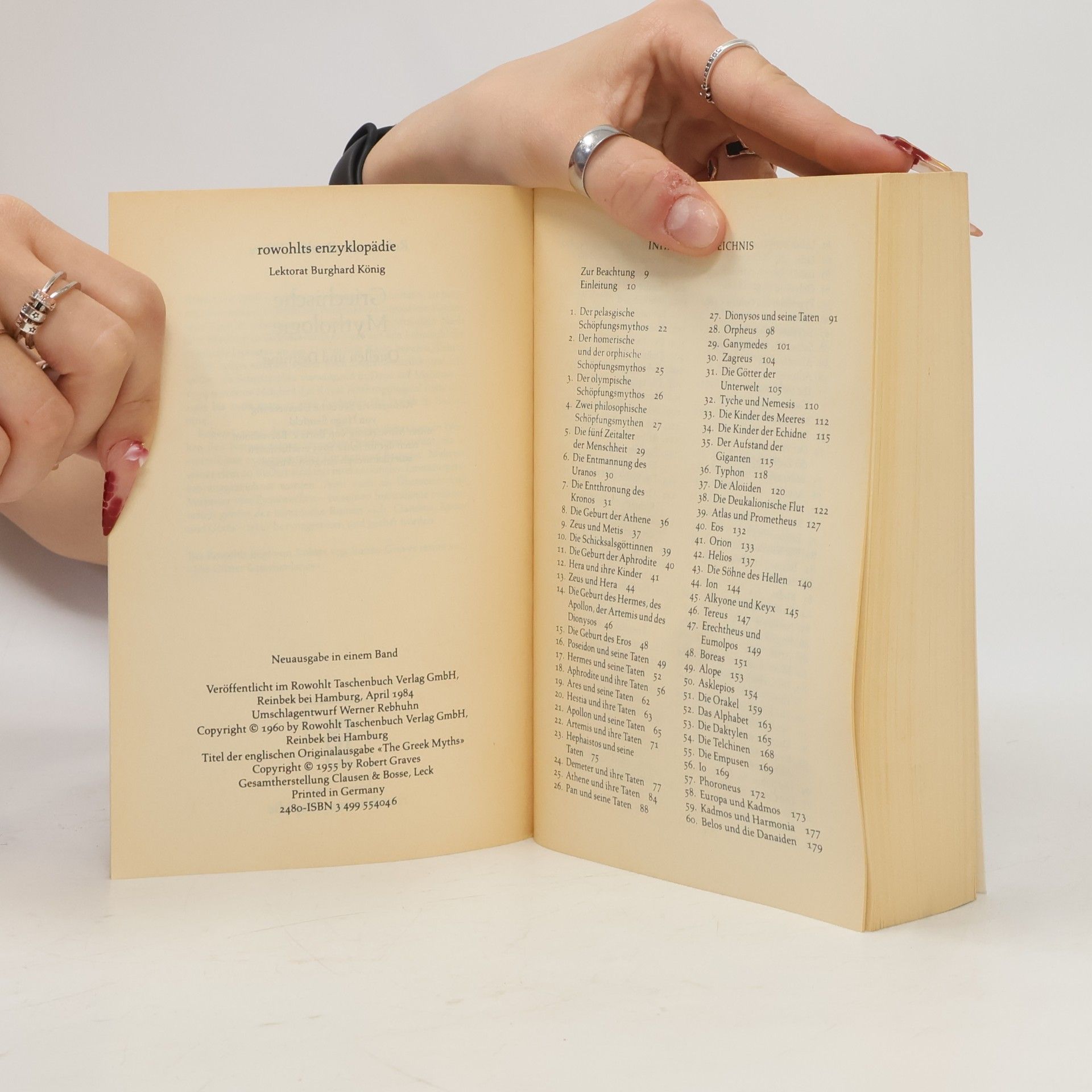 Robert Graves Griechische Mythologie