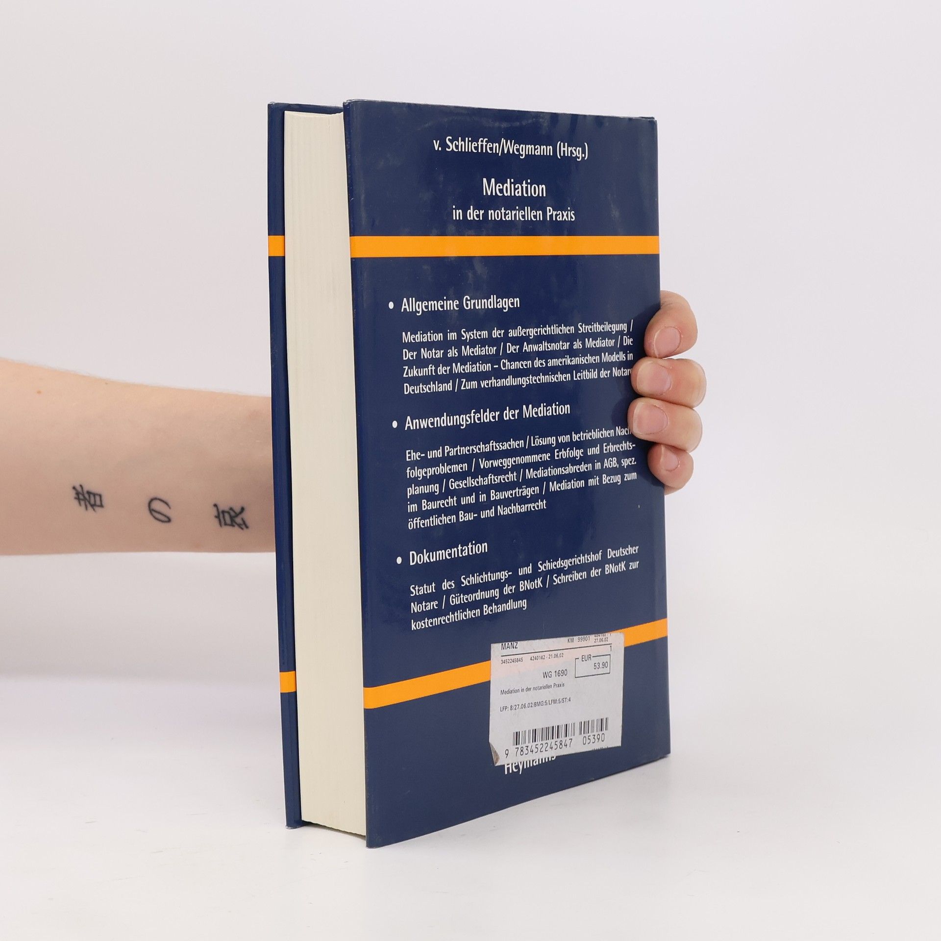 Katharina Gräfin v. Schlieffen Mediation in der notariellen Praxis