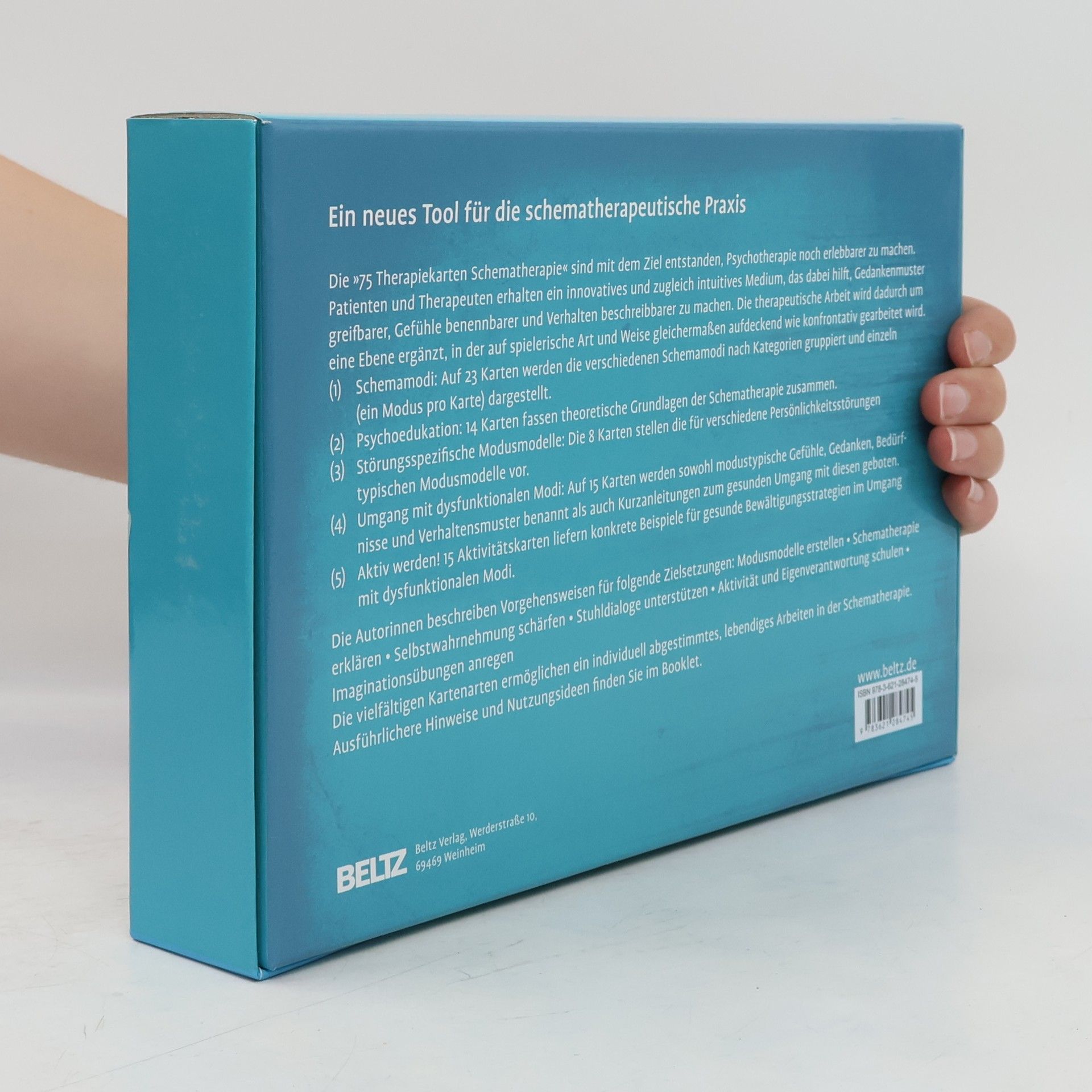 Gitta Jacob Beltz Therapiekarten: Schematherapie