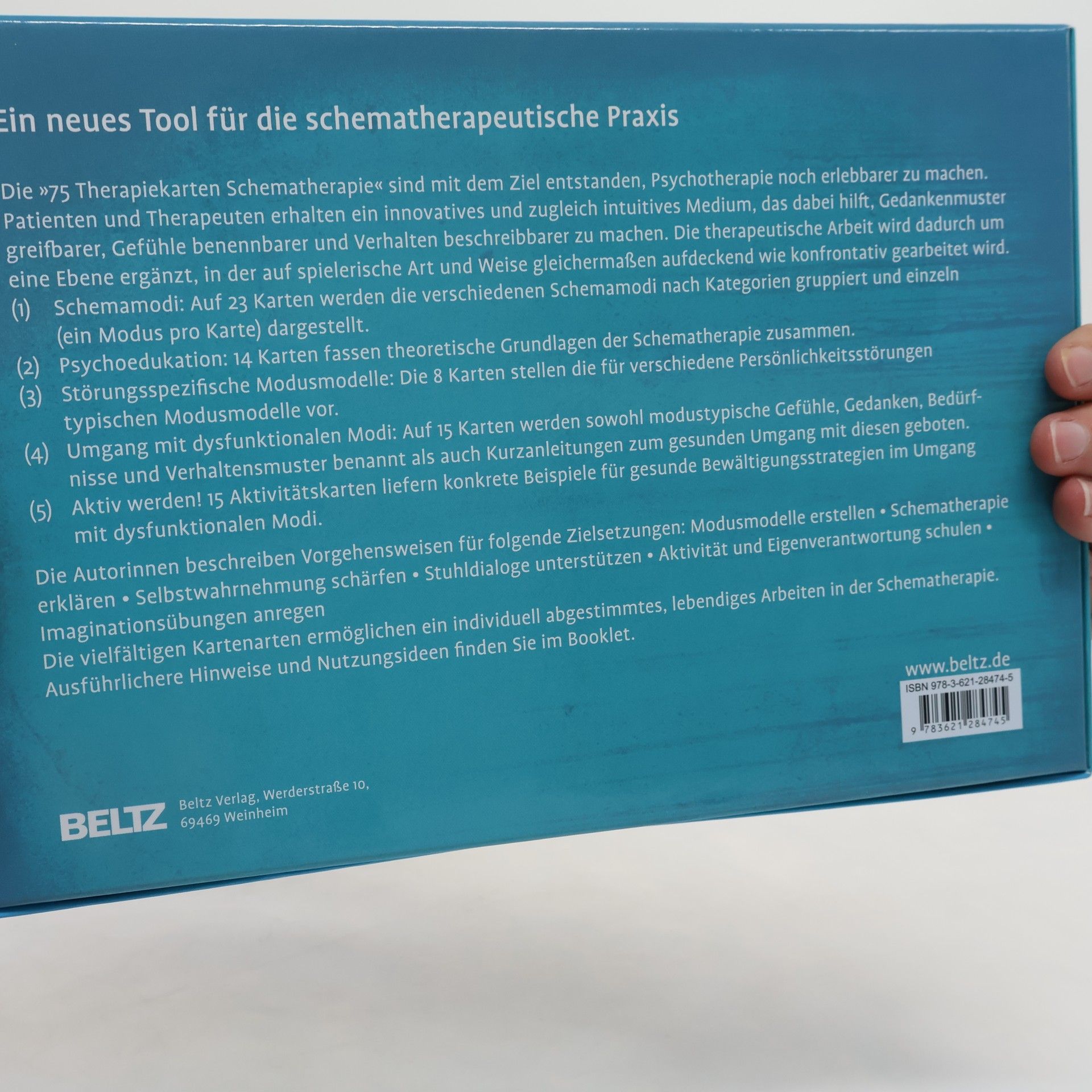 Gitta Jacob Beltz Therapiekarten: Schematherapie