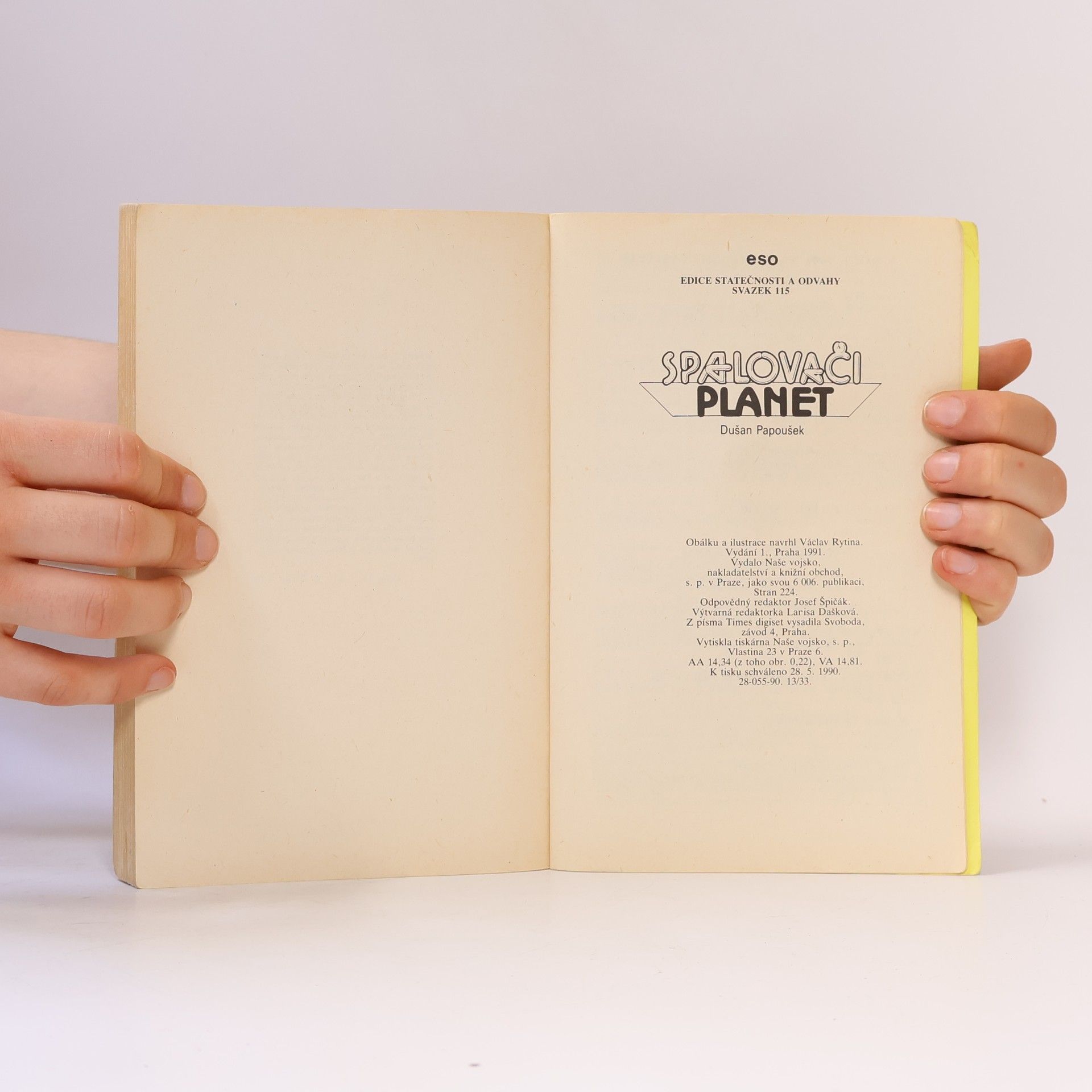 Dušan Papoušek Spalovači planet