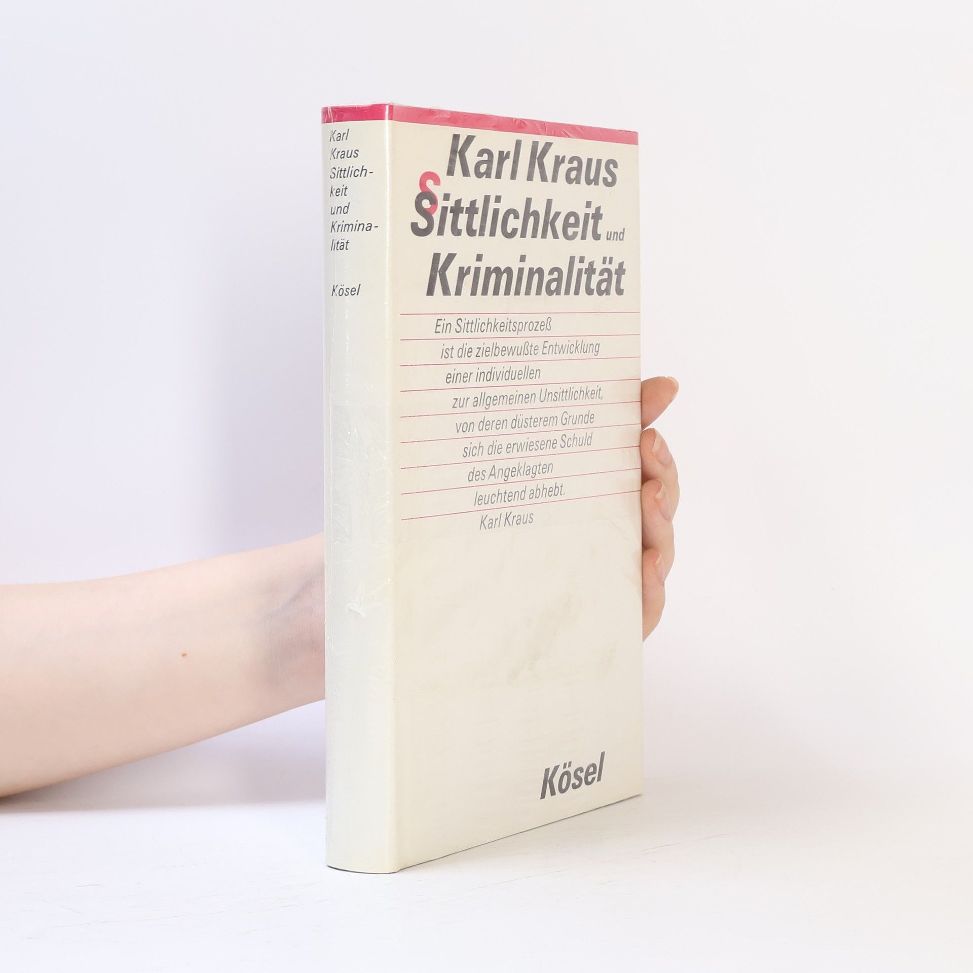 Sittlichkeit und Kriminalität