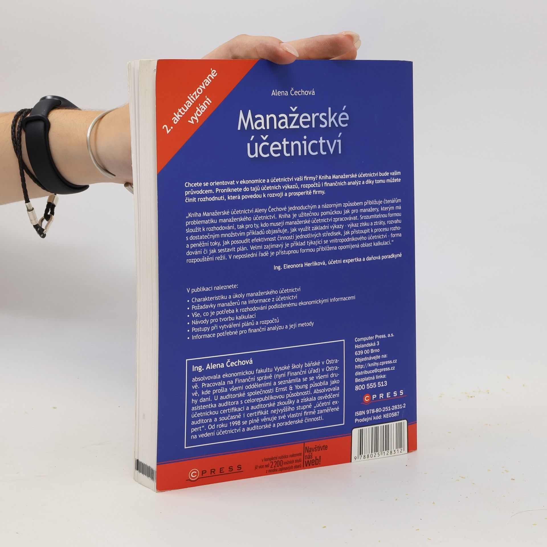Alena Čechová Manažerské účetnictví