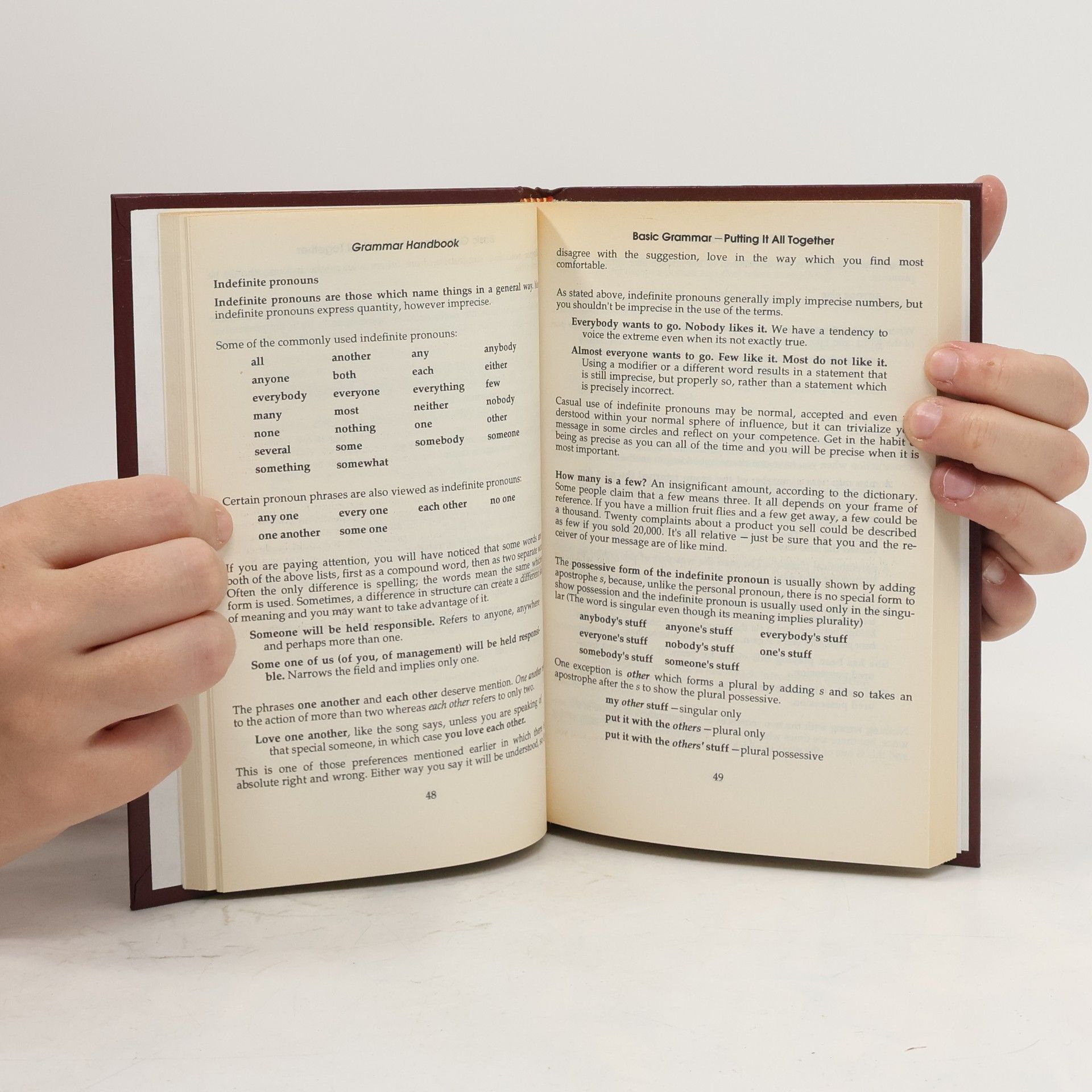 J. Radcliffe Webster's Grammar Handbook