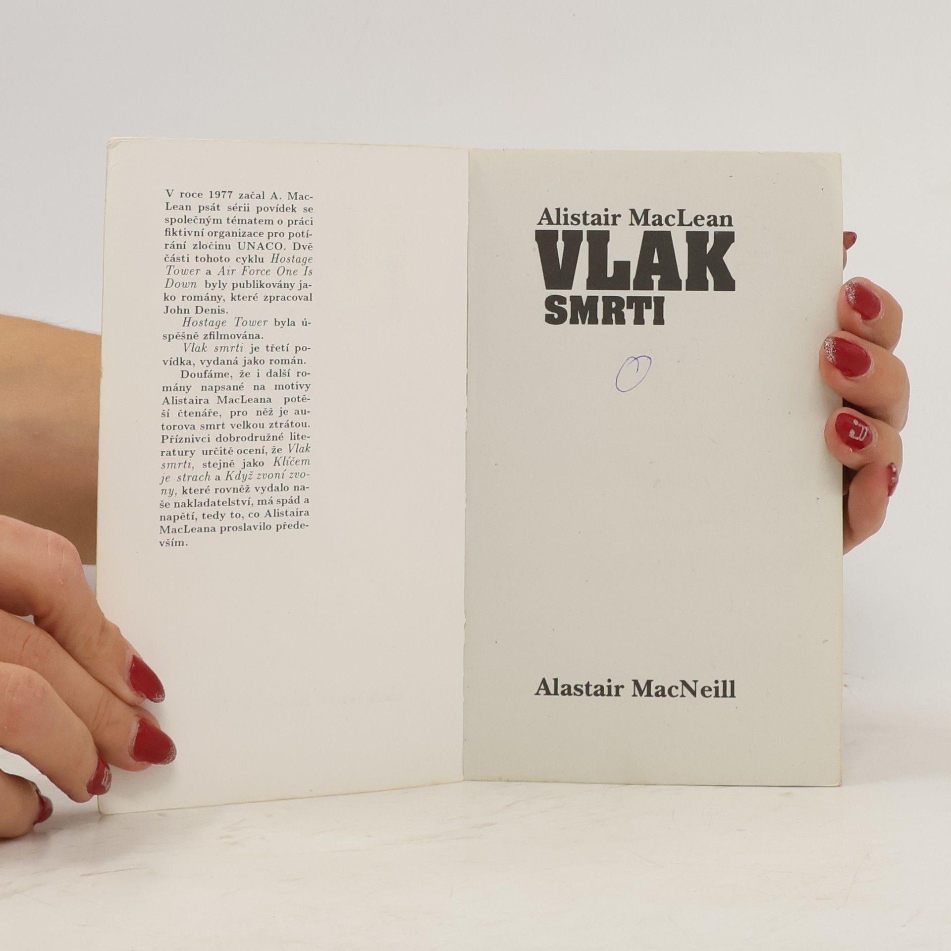 Alistair MacLean Vlak smrti