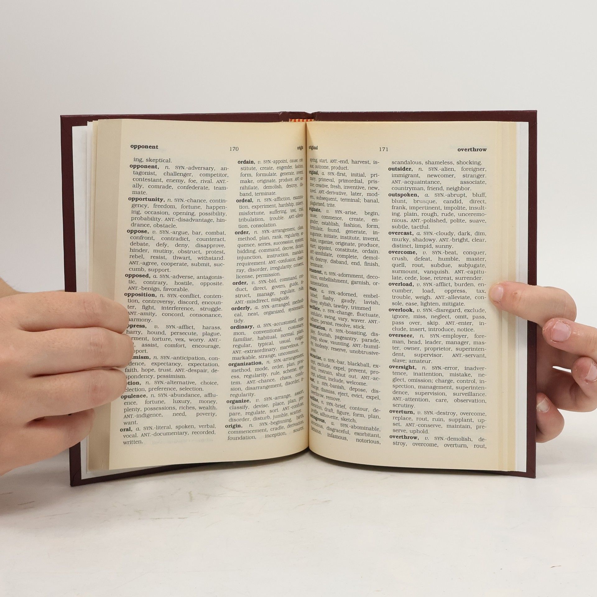 Webster's Thesaurus