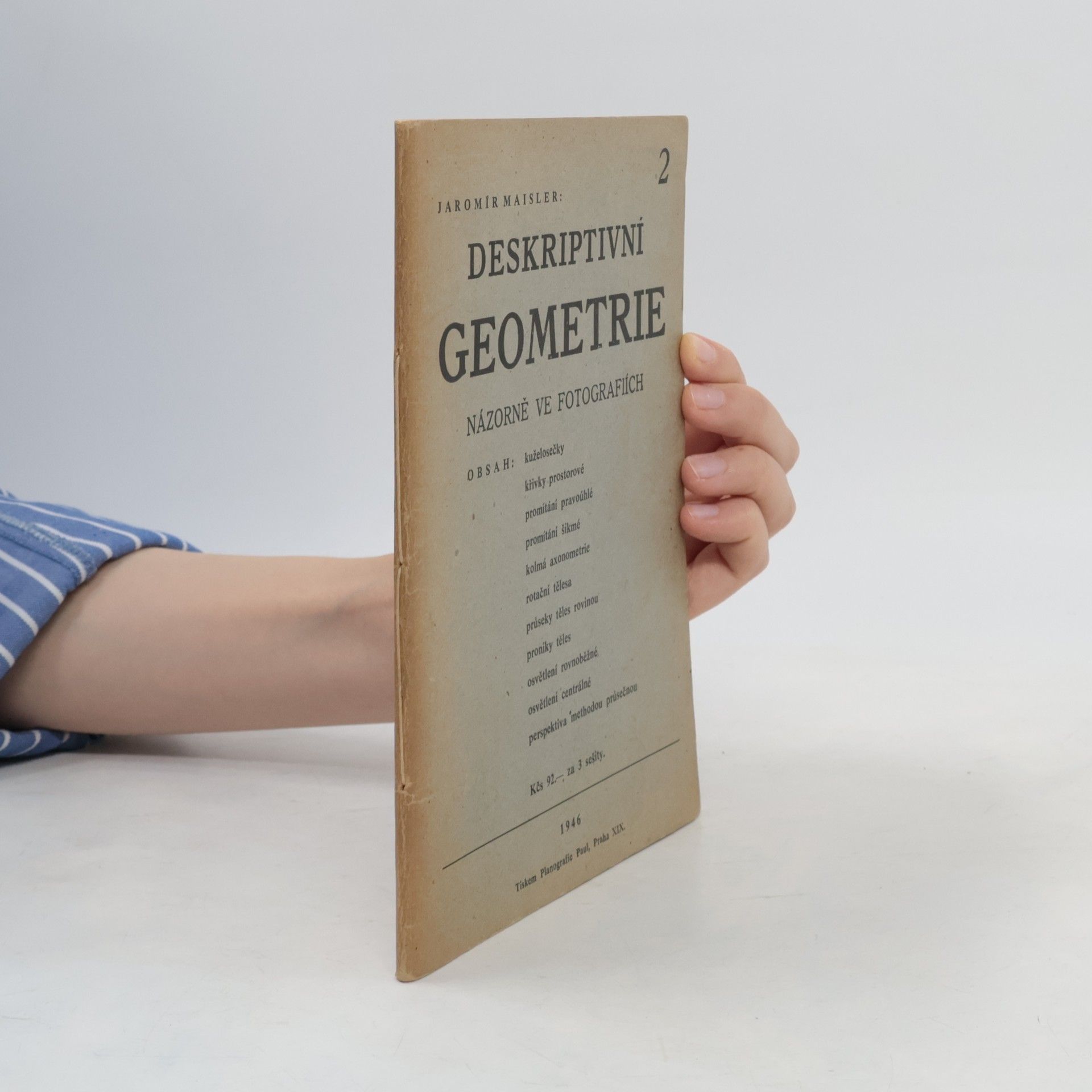 Jaromír Maisler Deskriptivní geometrie 2