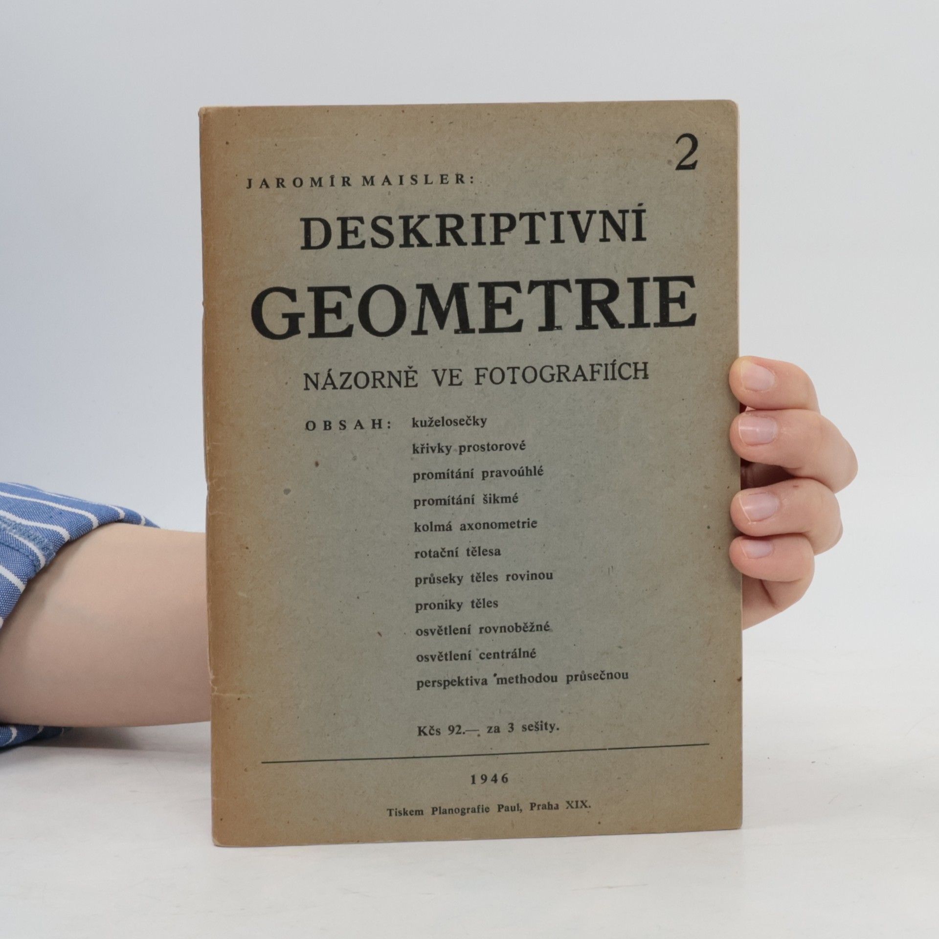 Jaromír Maisler Deskriptivní geometrie 2