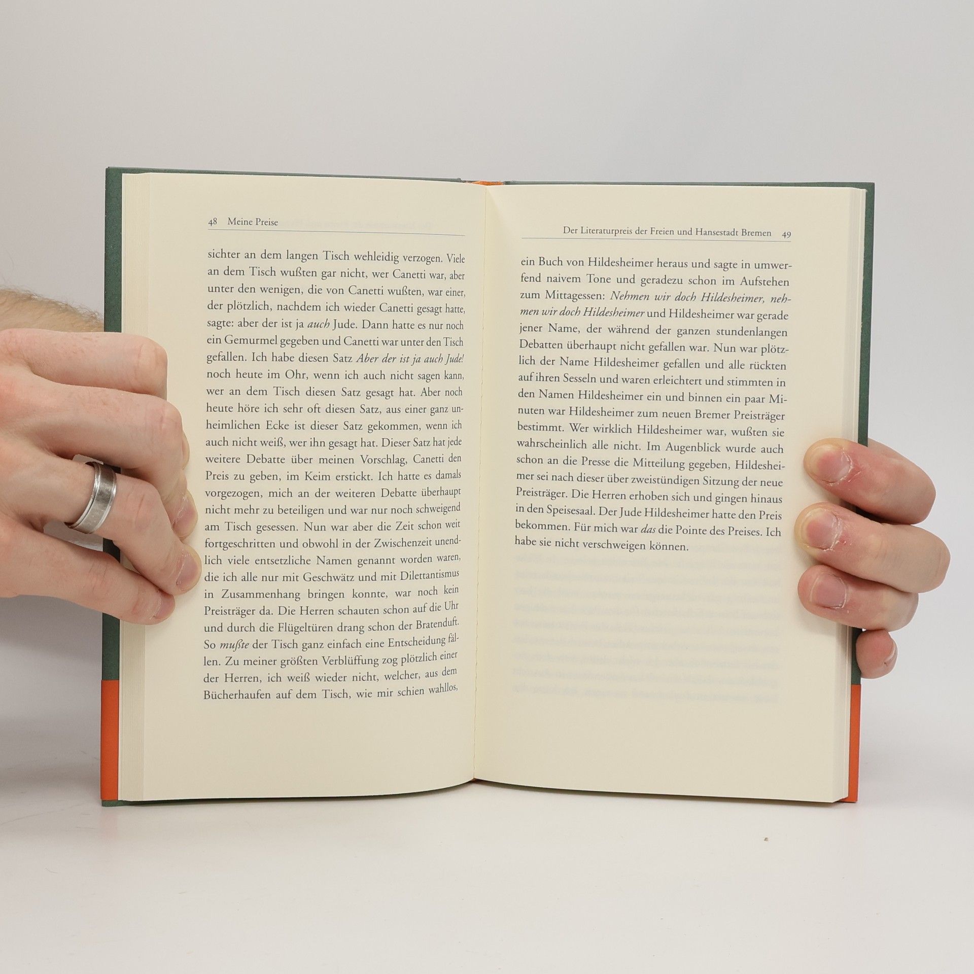 Thomas Bernhard Meine Preise