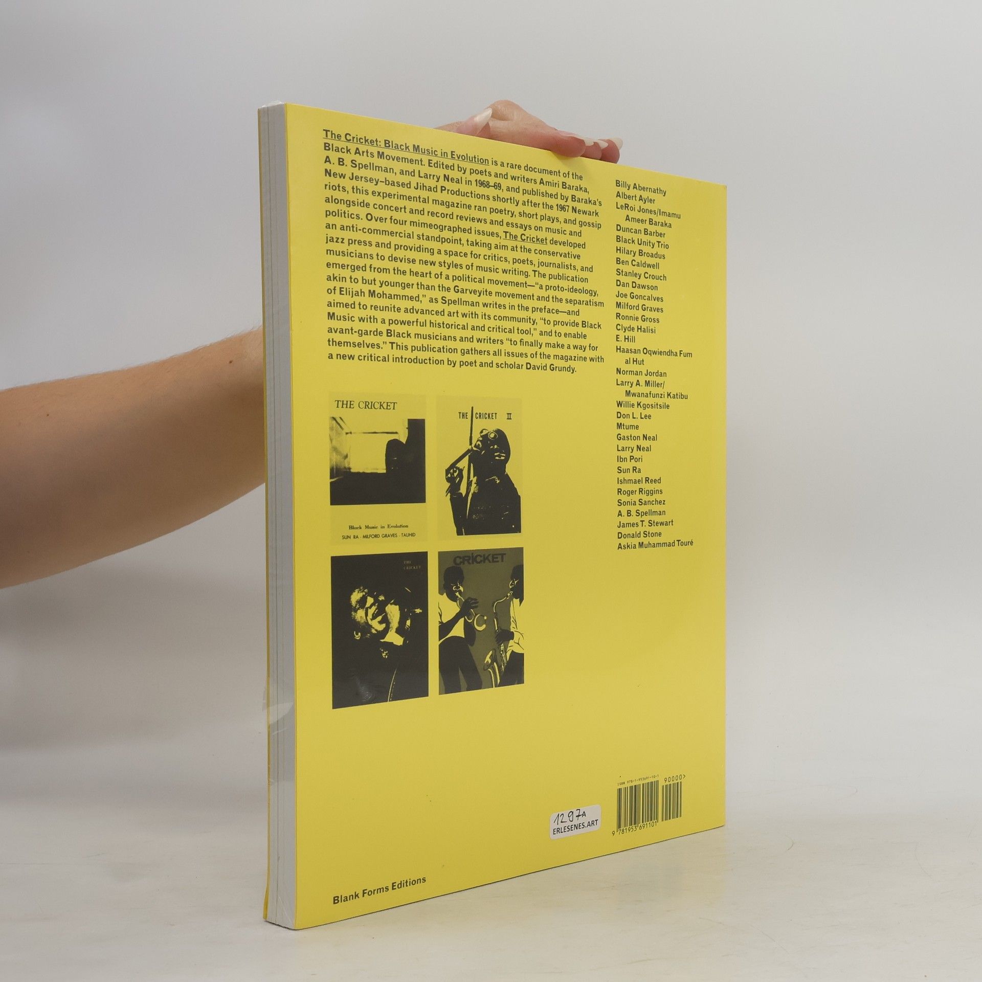 A. B. Spellman The Cricket: Black Music in Evolution, 1968-69