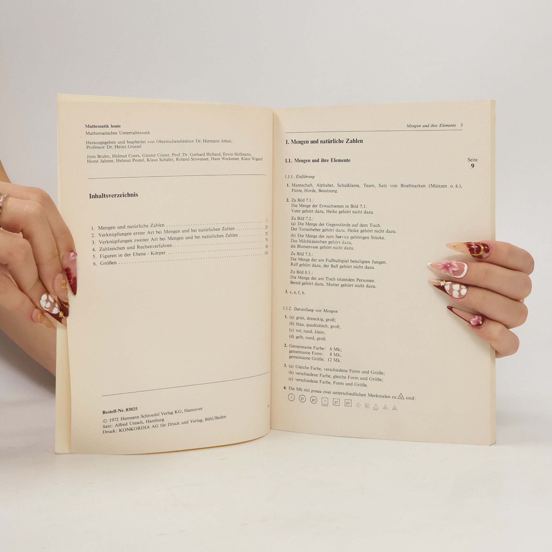 Autores varios Mathematik heute 5. Lösungsheft