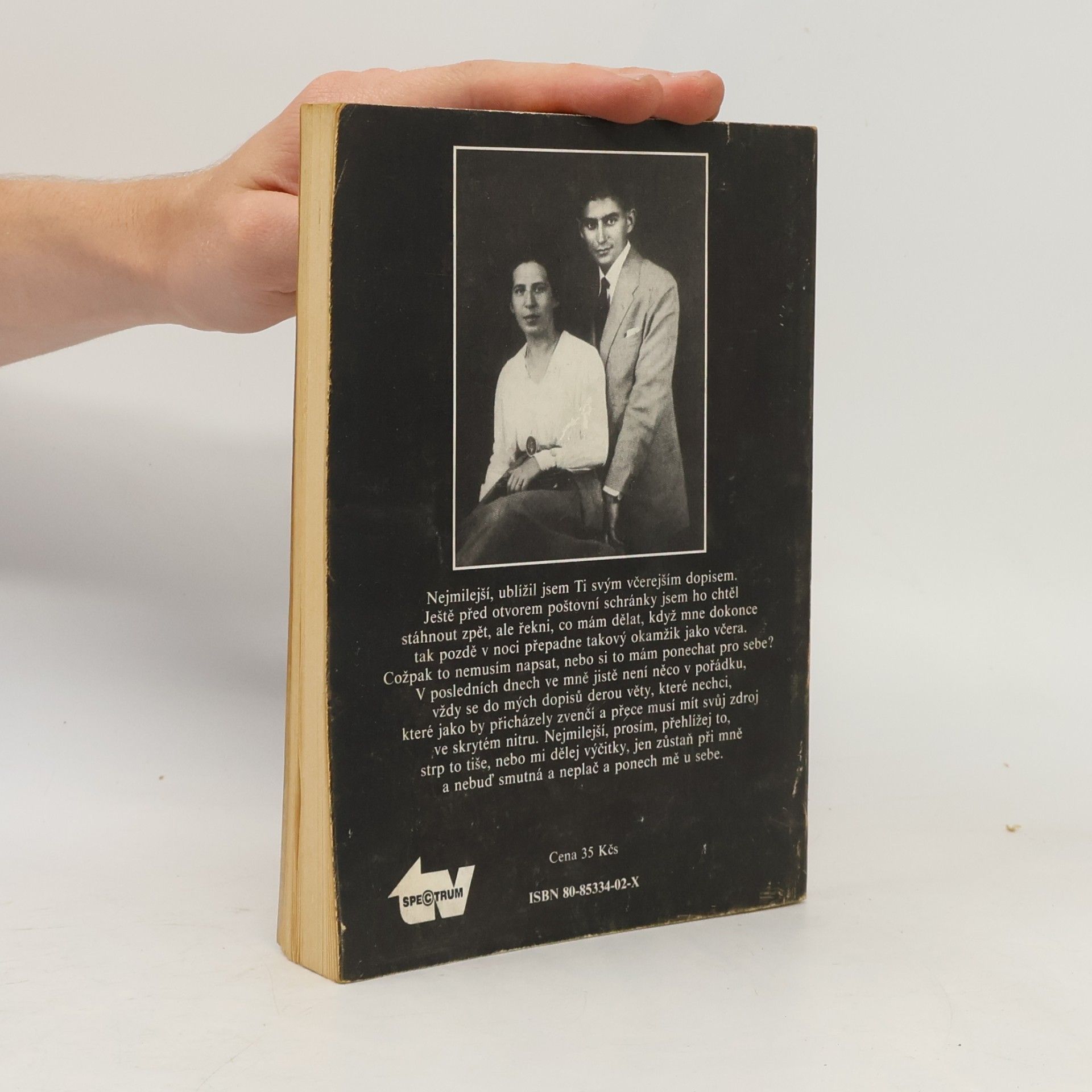 Franz Kafka Dopisy Felici: Výběr z listů