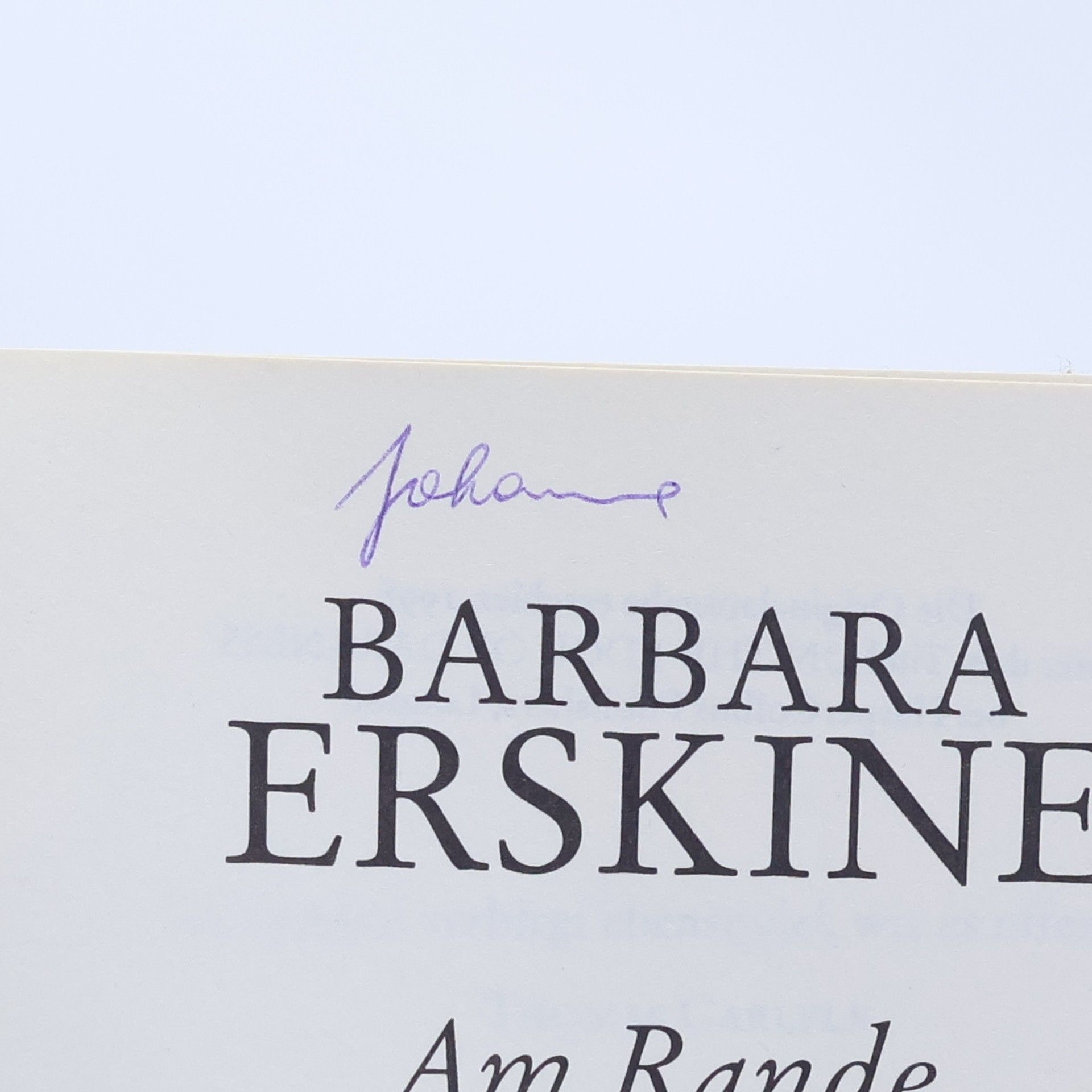 Barbara Erskine Am Rande der Dunkelheit