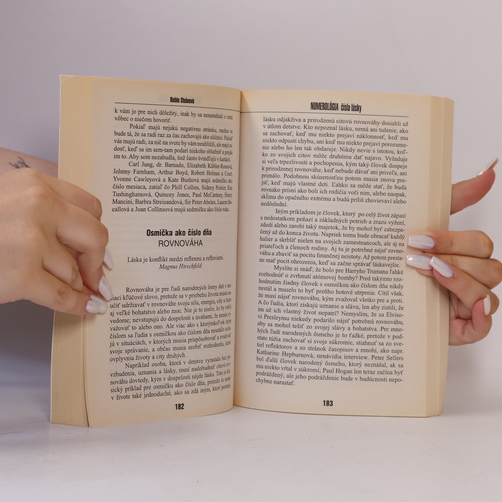 Robin Stein Numerológia : Čísla lásky