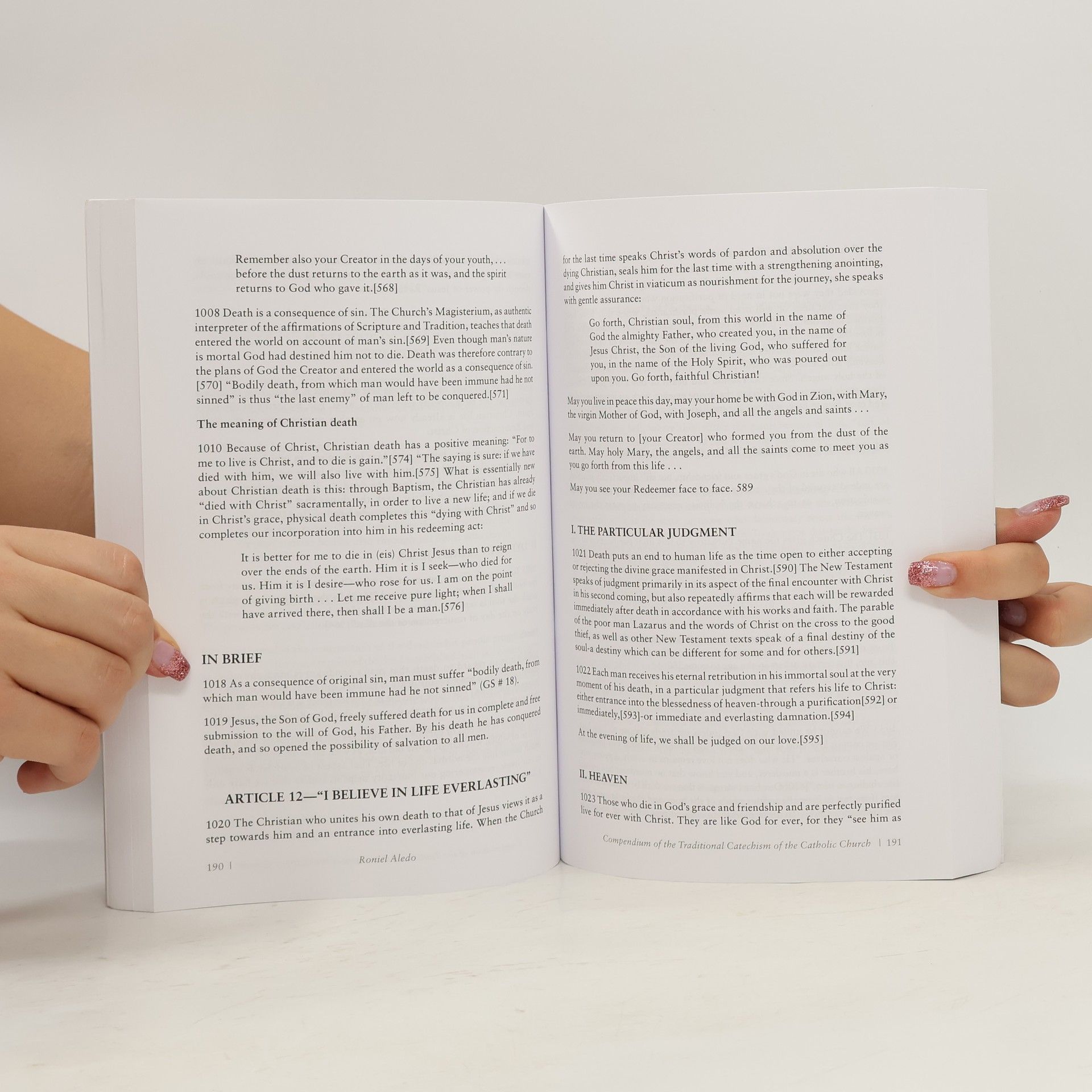 Roniel Aledo Compendium Of The Traditional Catechism Of The Catholic Church: Approved By His Excellency Bishop Fernando Areas Rifan From Campos Brazil