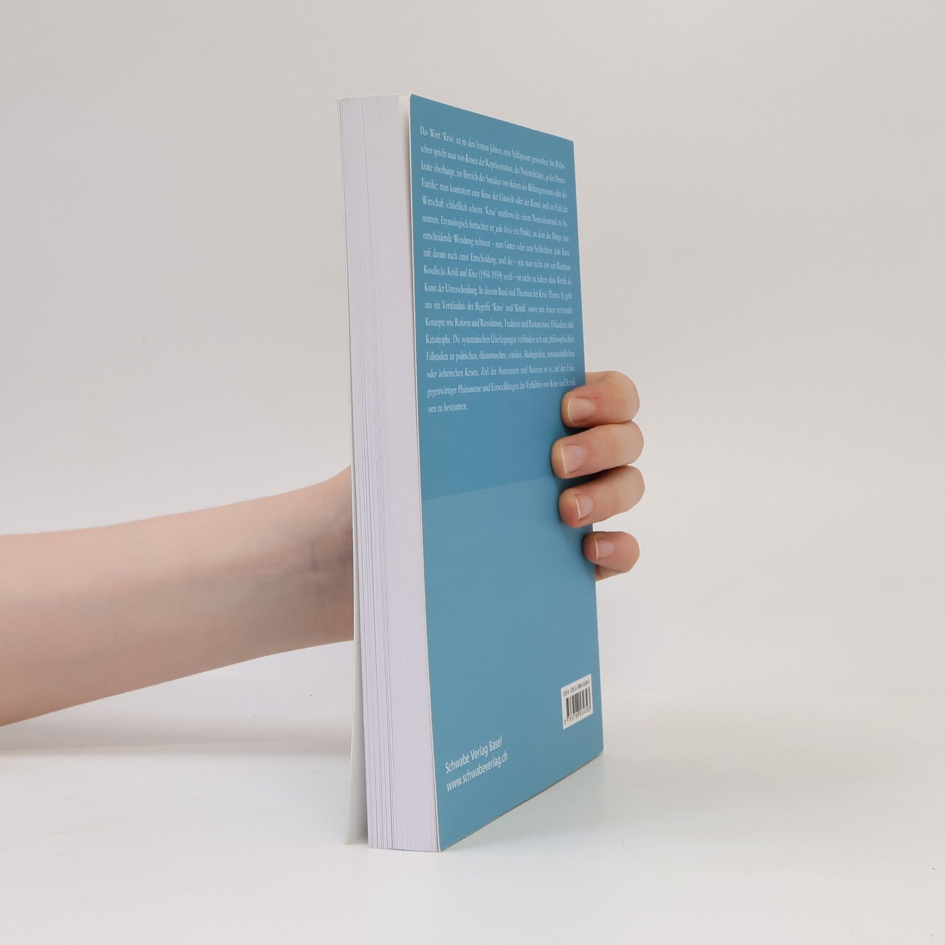 Anton Hügli Studia Philosophica - 74/2015: Über Krise und Kritik - Crise et critique