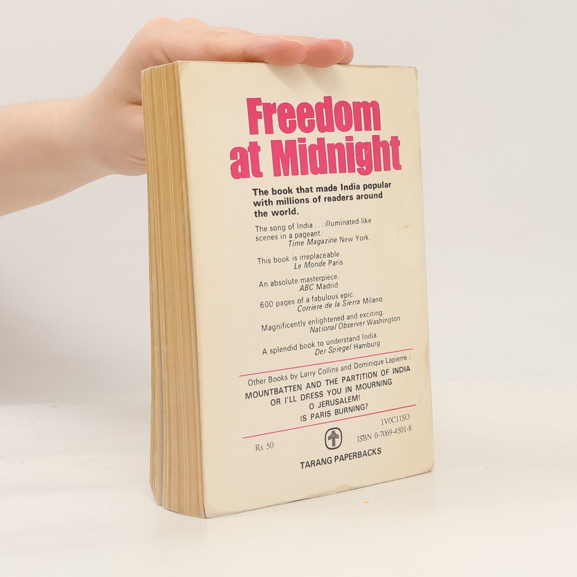 Larry Collins  Freedom At Midnight