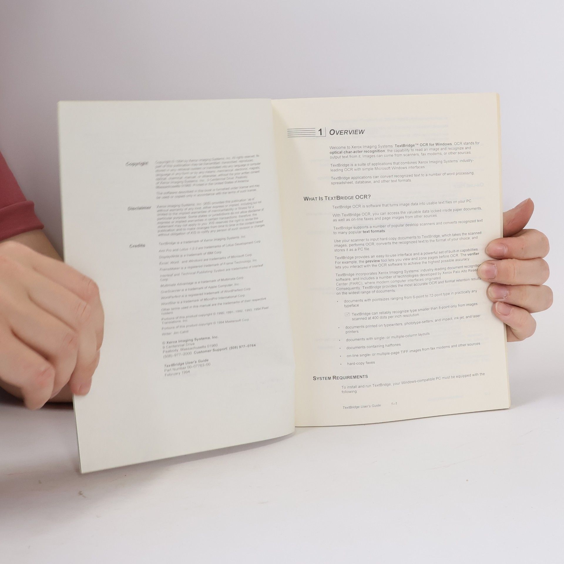 Autorenkollektiv OCR Software for Windows. User's Guide